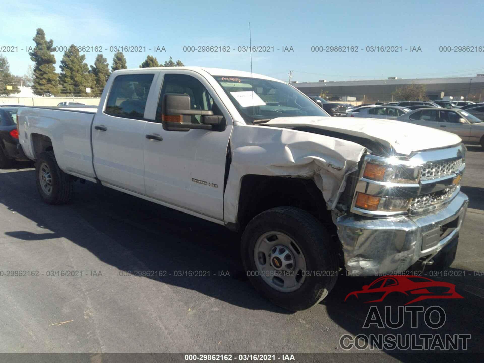 CHEVROLET SILVERADO 2500HD 2019 - 1GC1CREG6KF124571