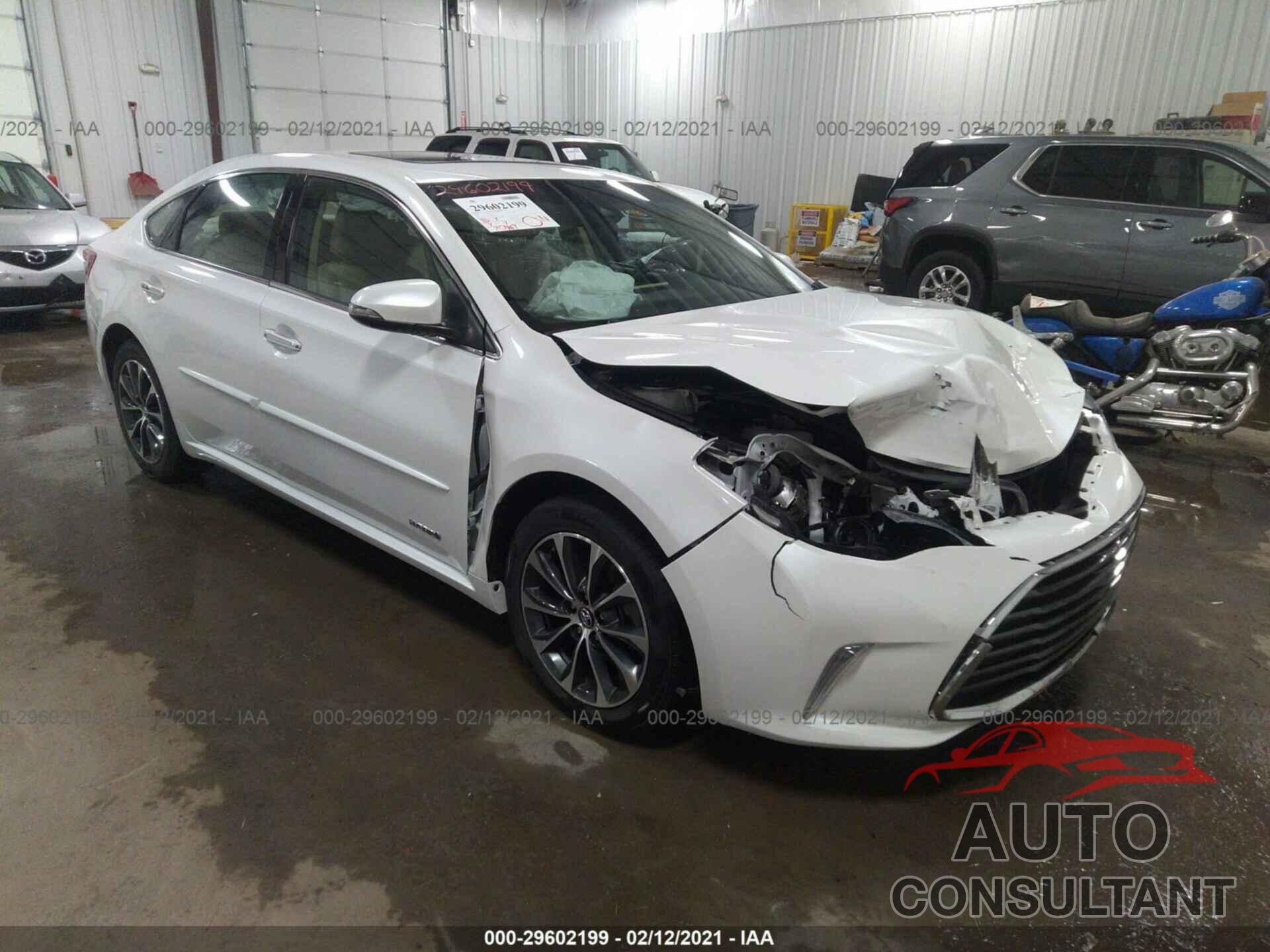 TOYOTA AVALON 2017 - 4T1BD1EB7HU059589