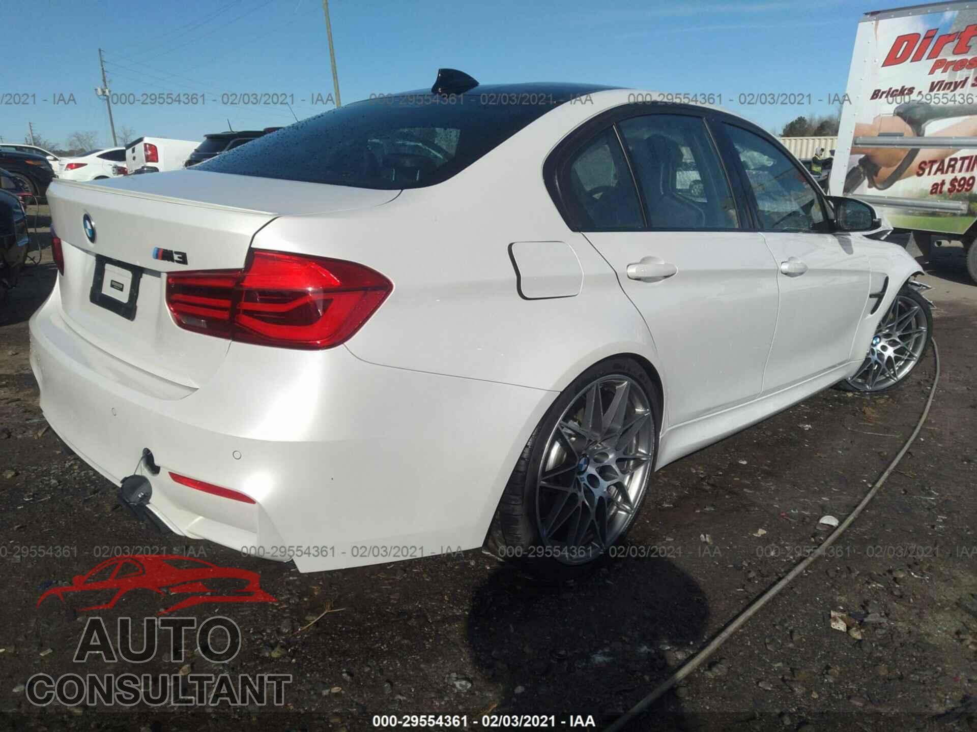 BMW M3 2017 - WBS8M9C50H5G83718