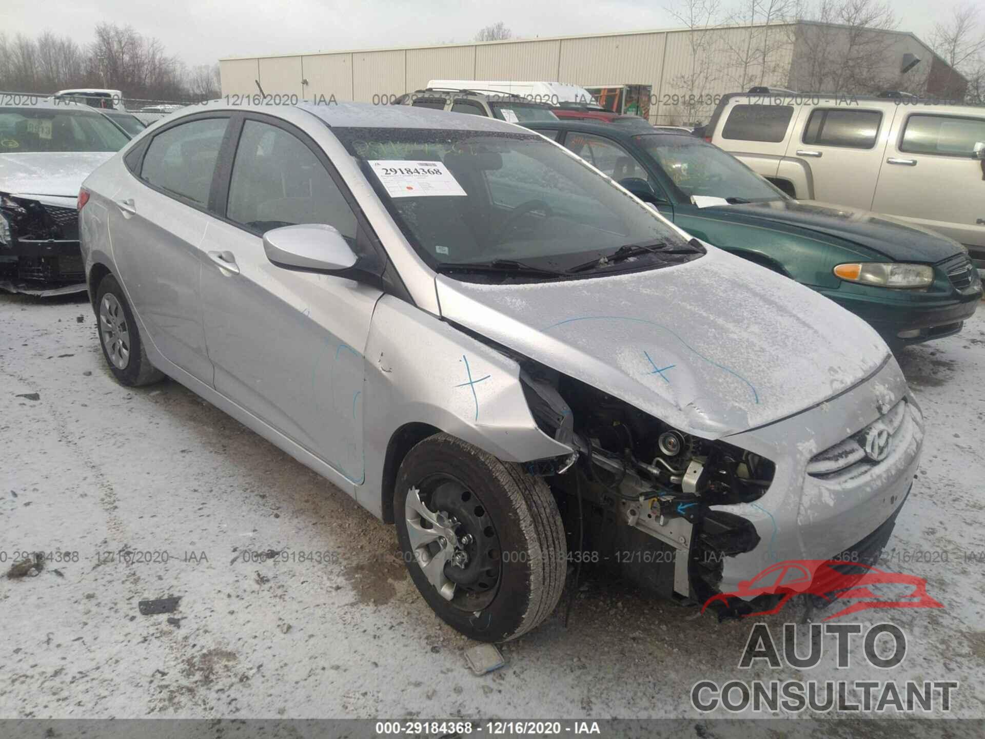HYUNDAI ACCENT 2017 - KMHCT4AE3HU224398