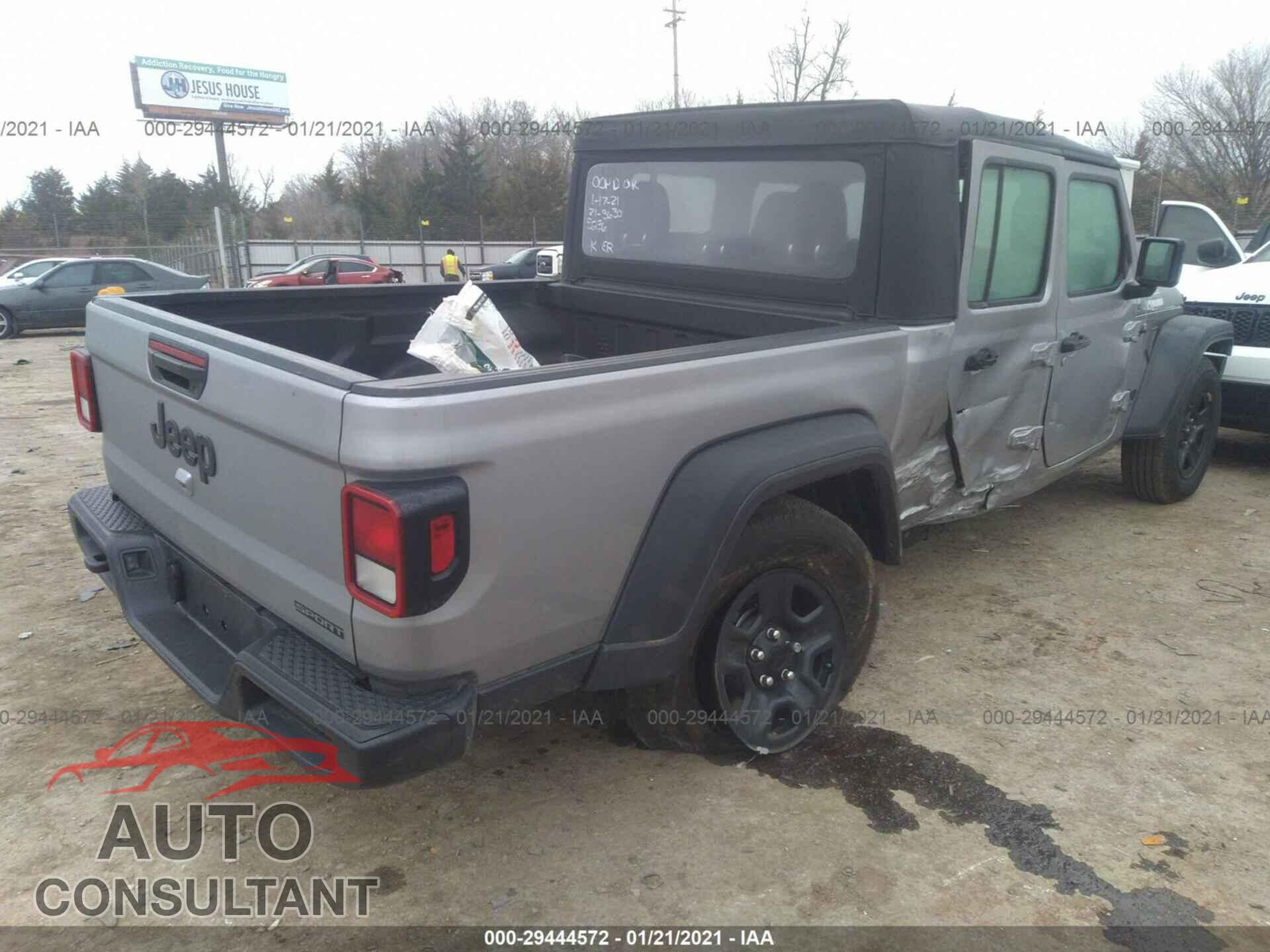 JEEP GLADIATOR 2021 - 1C6HJTAGXML525236