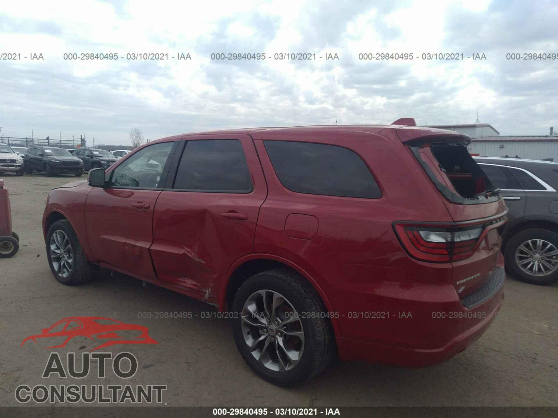 DODGE DURANGO 2020 - 1C4RDJDG9LC286197
