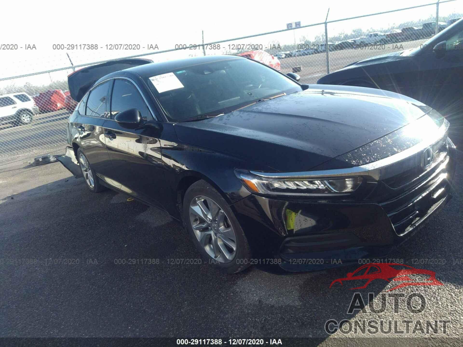 HONDA ACCORD SEDAN 2018 - 1HGCV1F10JA164222