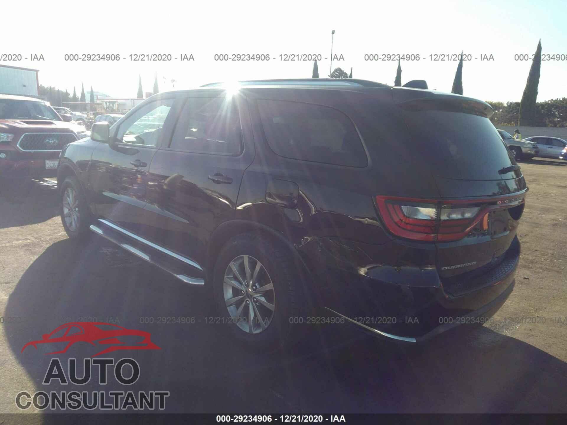 DODGE DURANGO 2017 - 1C4RDHAG1HC623014