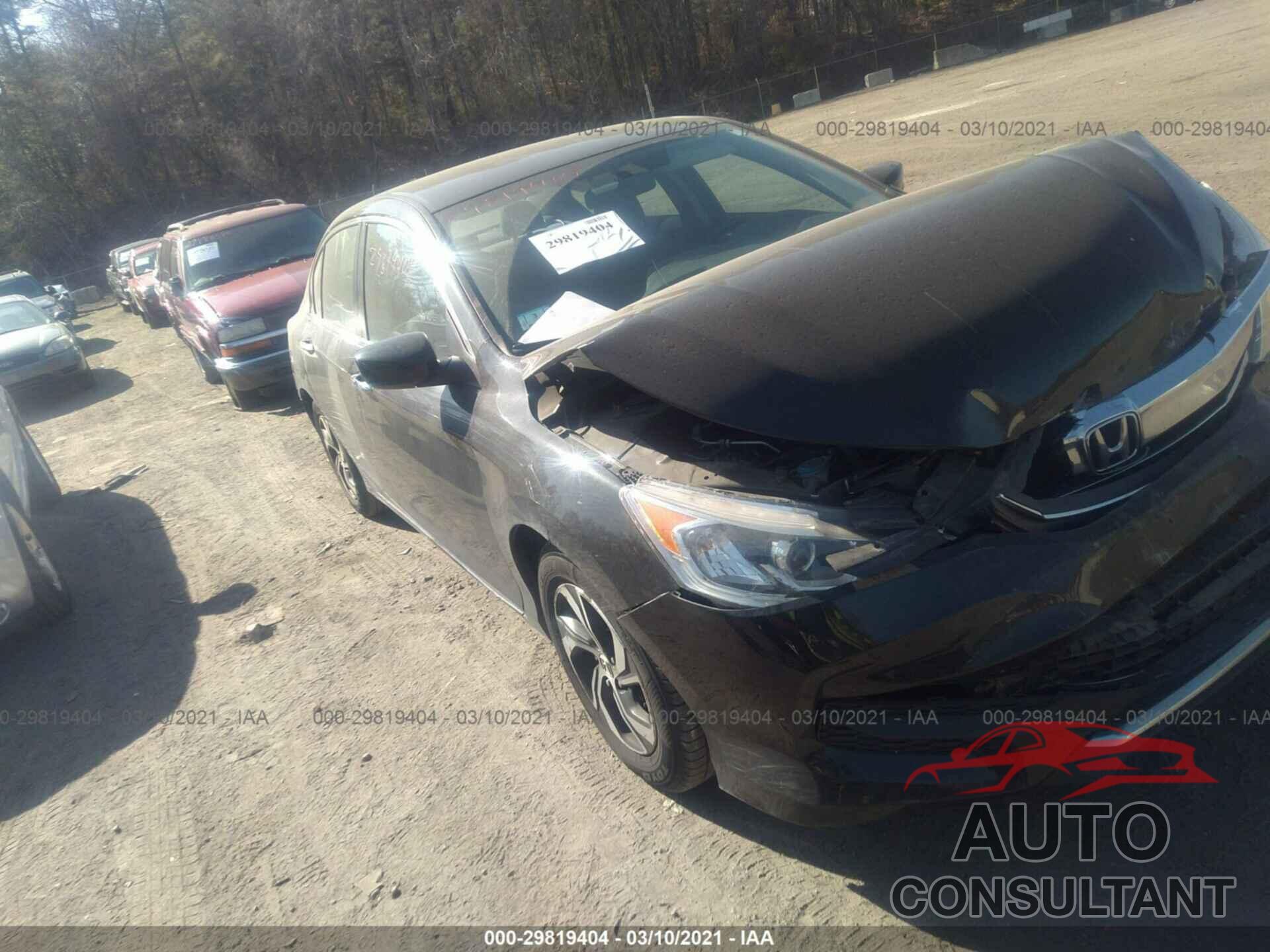 HONDA ACCORD SEDAN 2016 - 1HGCR2F39GA042088