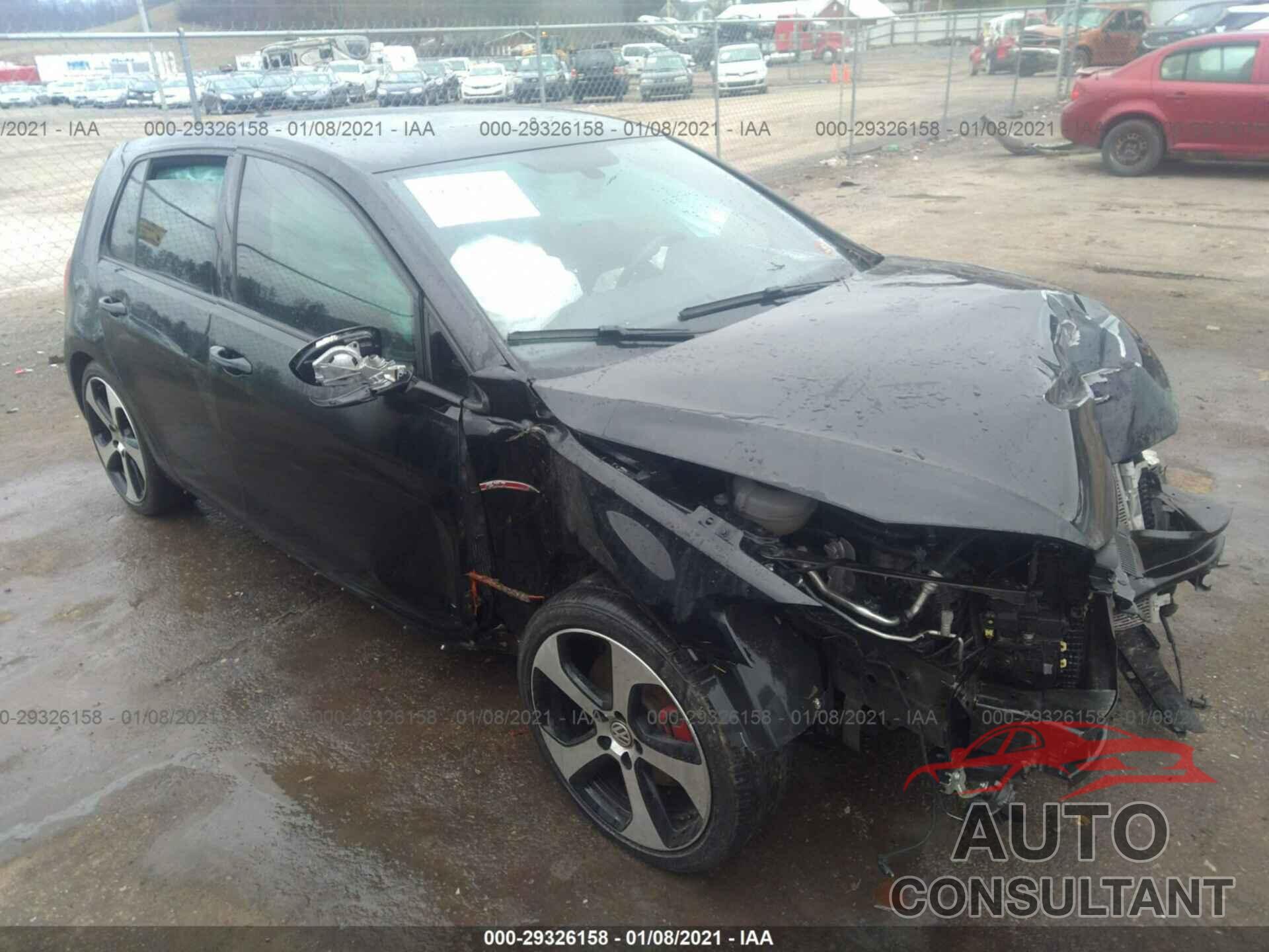 VOLKSWAGEN GOLF GTI 2018 - 3VW547AU7JM291533