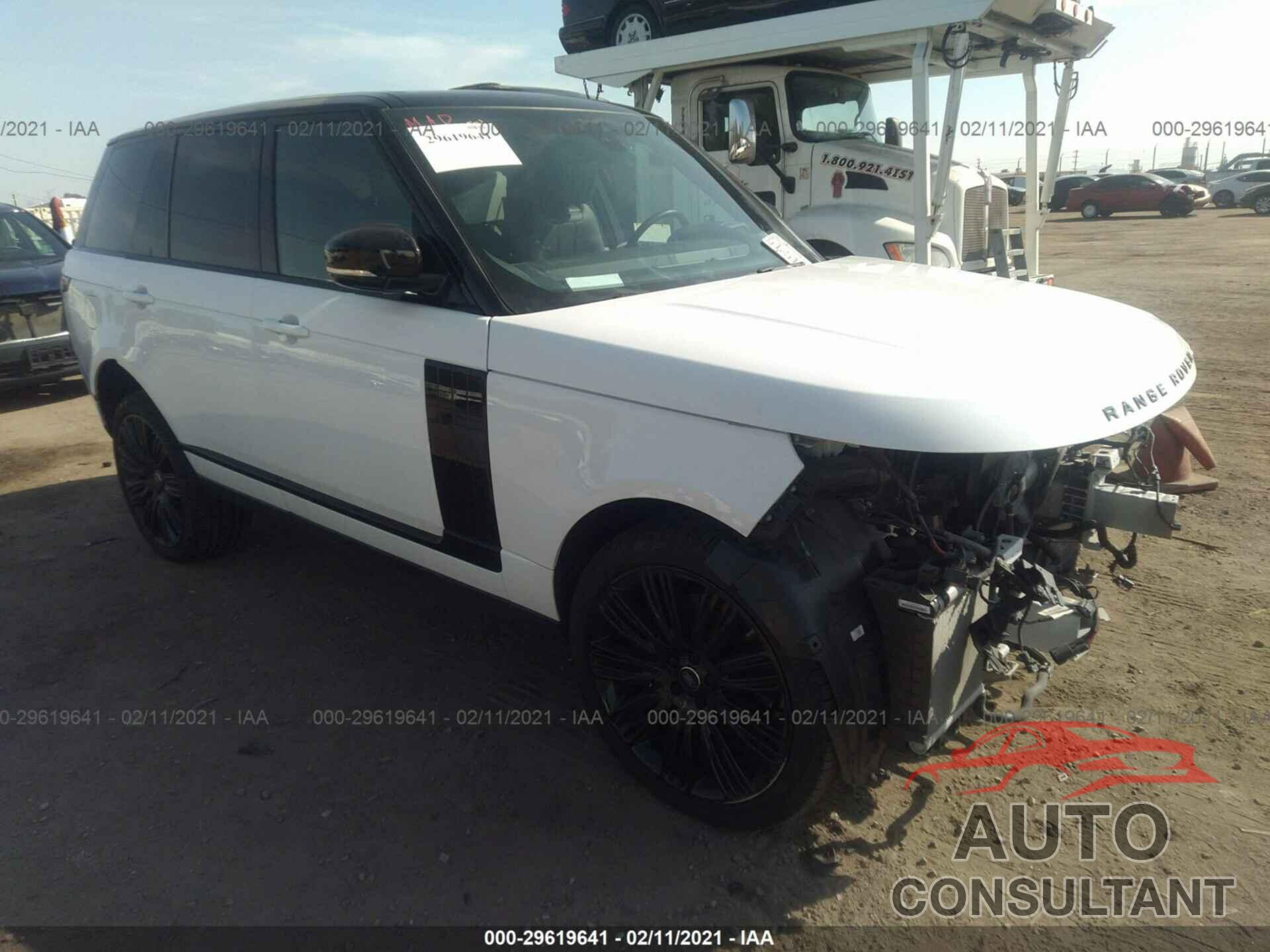 LAND ROVER RANGE ROVER 2020 - SALGS2RU9LA599739