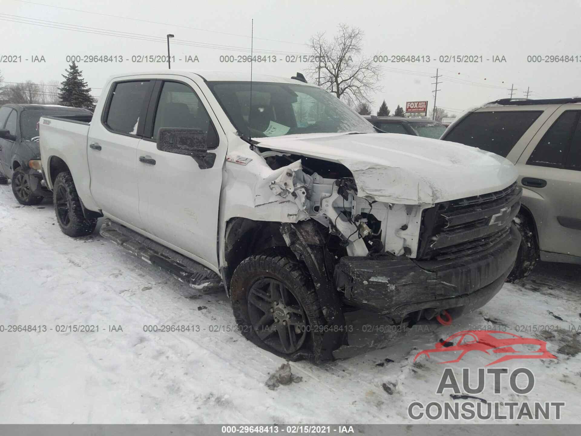 CHEVROLET SILVERADO 1500 2020 - 1GCPYFED6LZ215856
