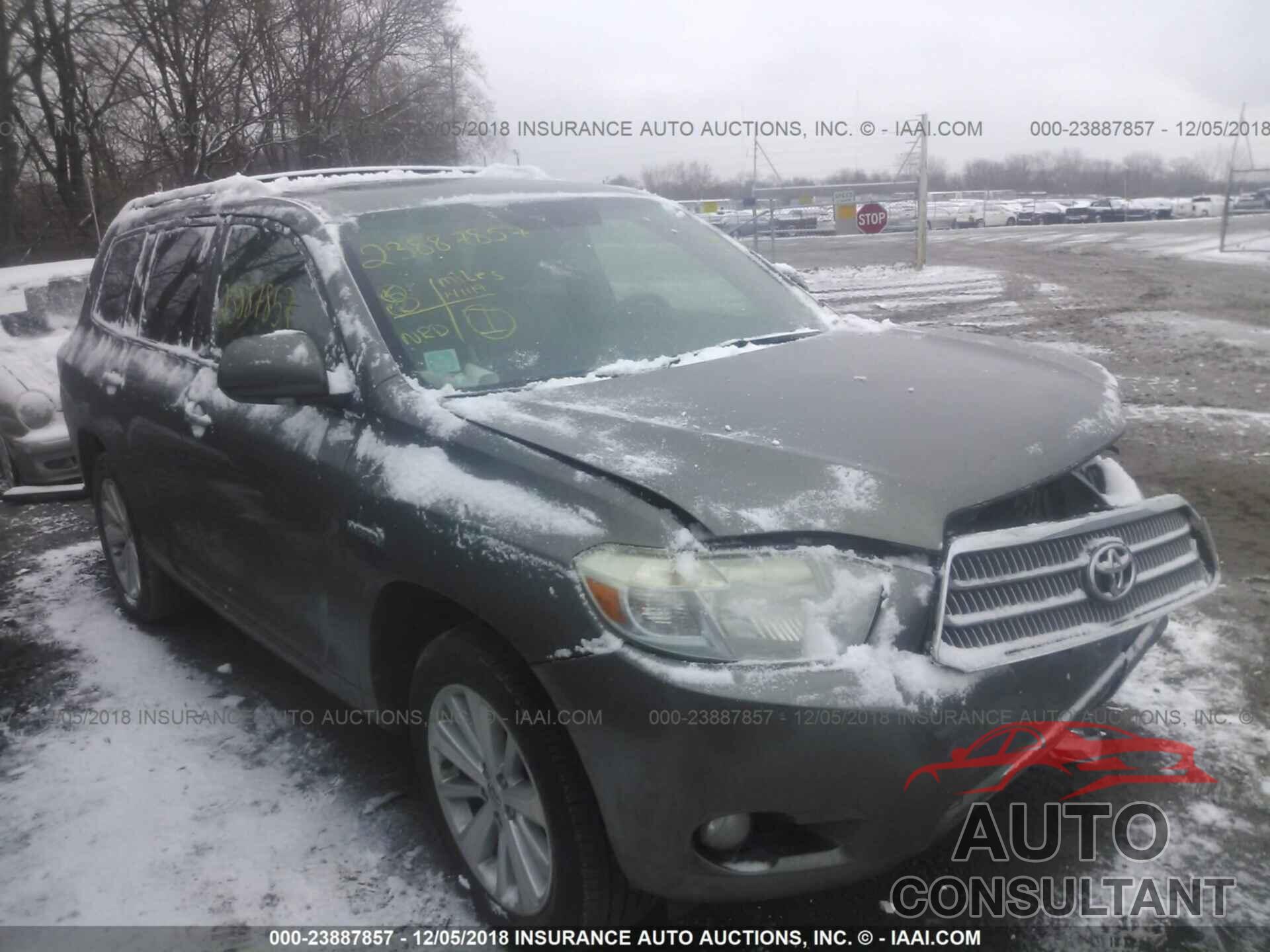 TOYOTA HIGHLANDER 2008 - JTEEW44A782008753