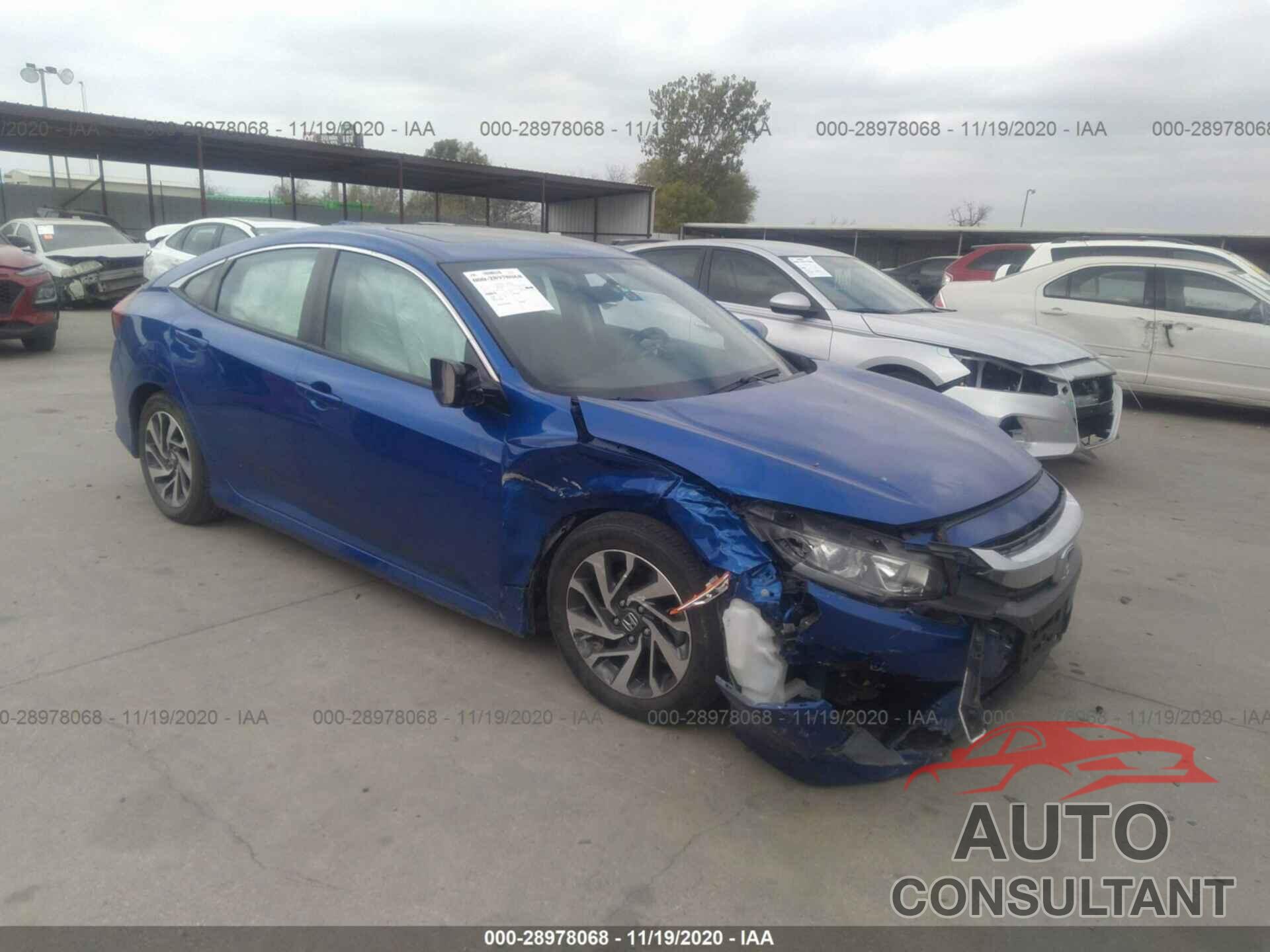 HONDA CIVIC SEDAN 2017 - 2HGFC2F73HH537259