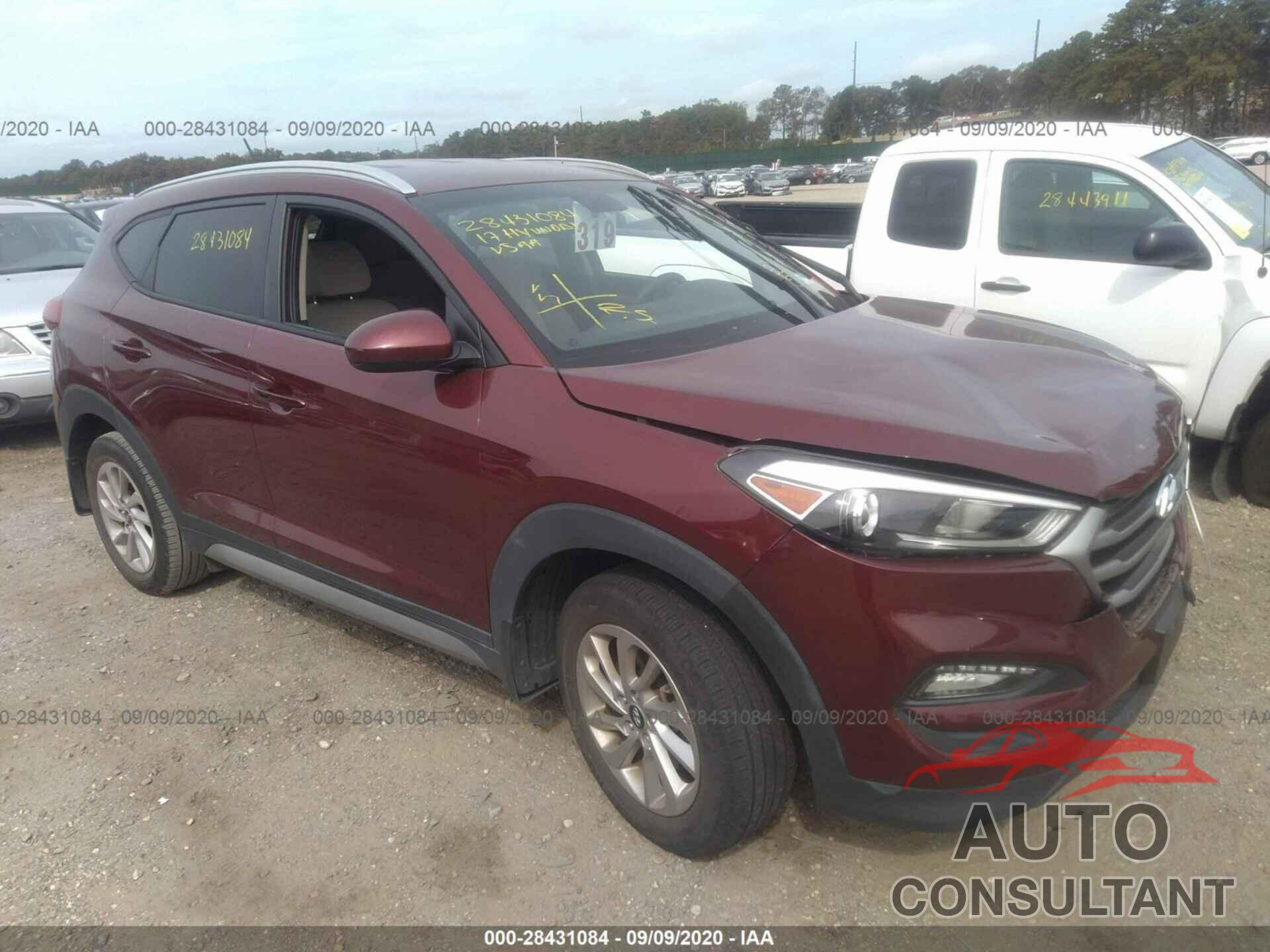 HYUNDAI TUCSON 2017 - KM8J3CA45HU313074