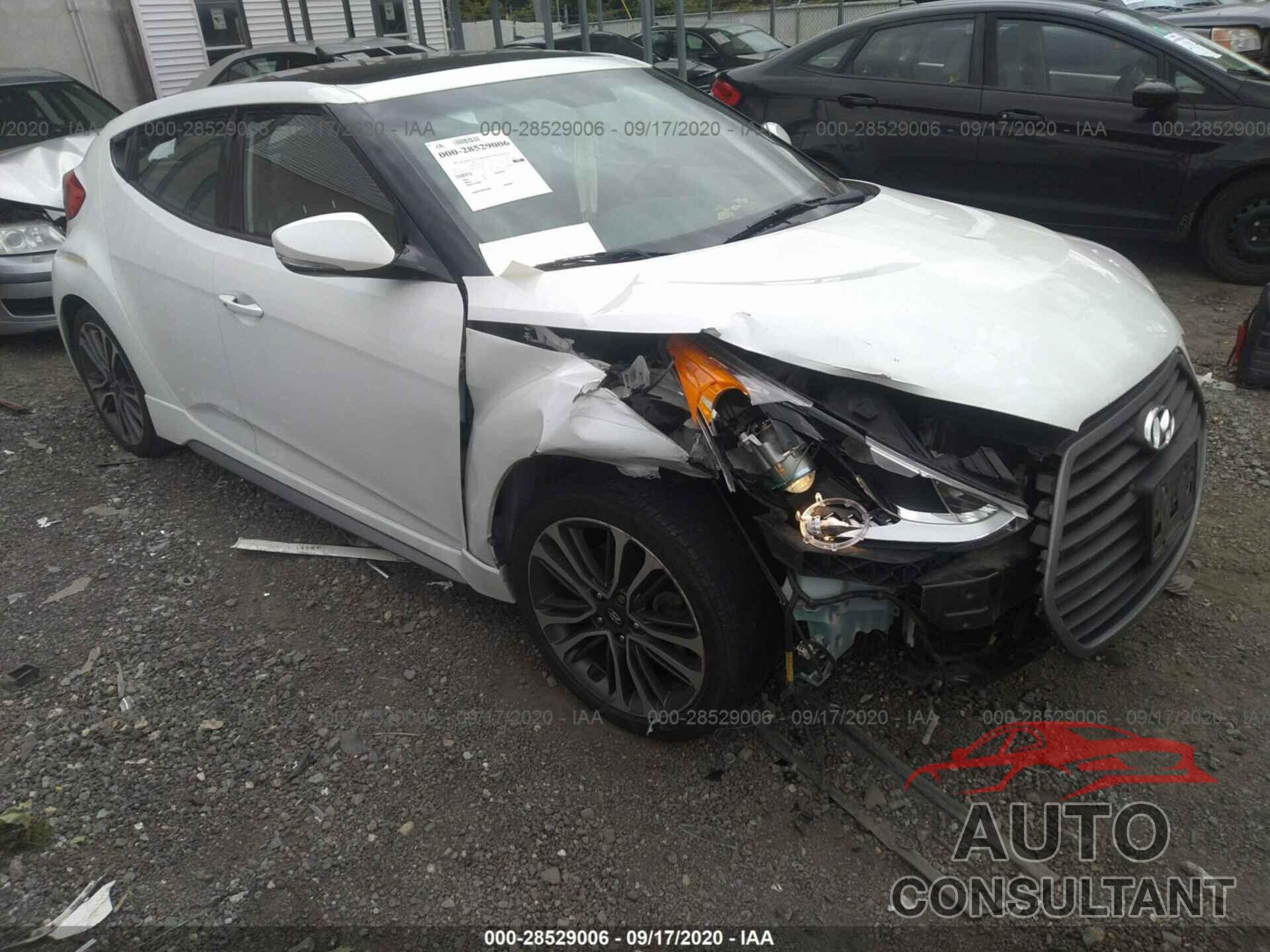 HYUNDAI VELOSTER 2016 - KMHTC6AEXGU269400