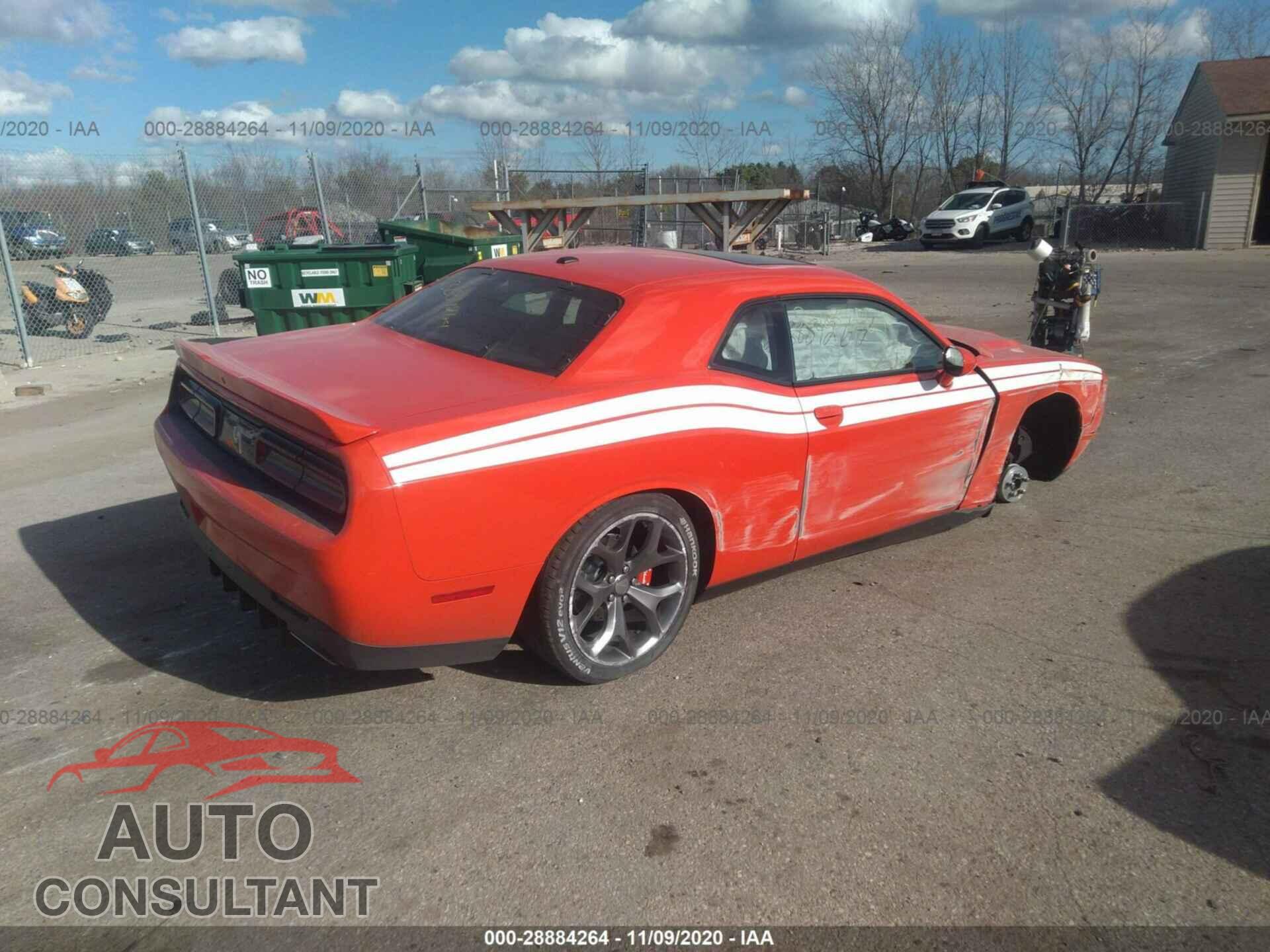DODGE CHALLENGER 2016 - 2C3CDZAG6GH297092