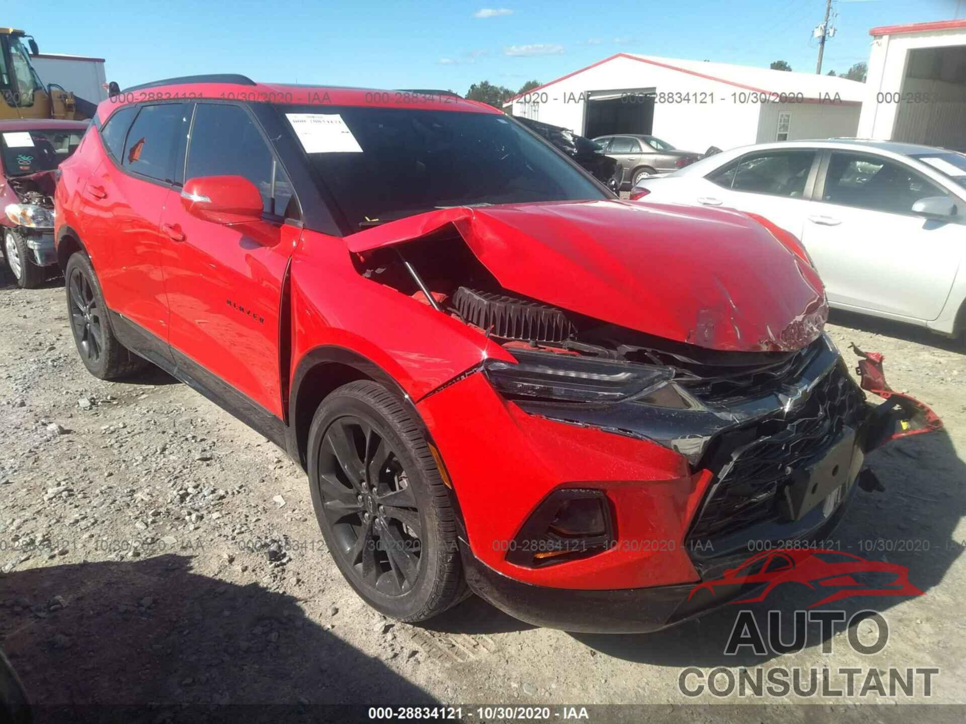 CHEVROLET BLAZER 2019 - 3GNKBJRS7KS593484