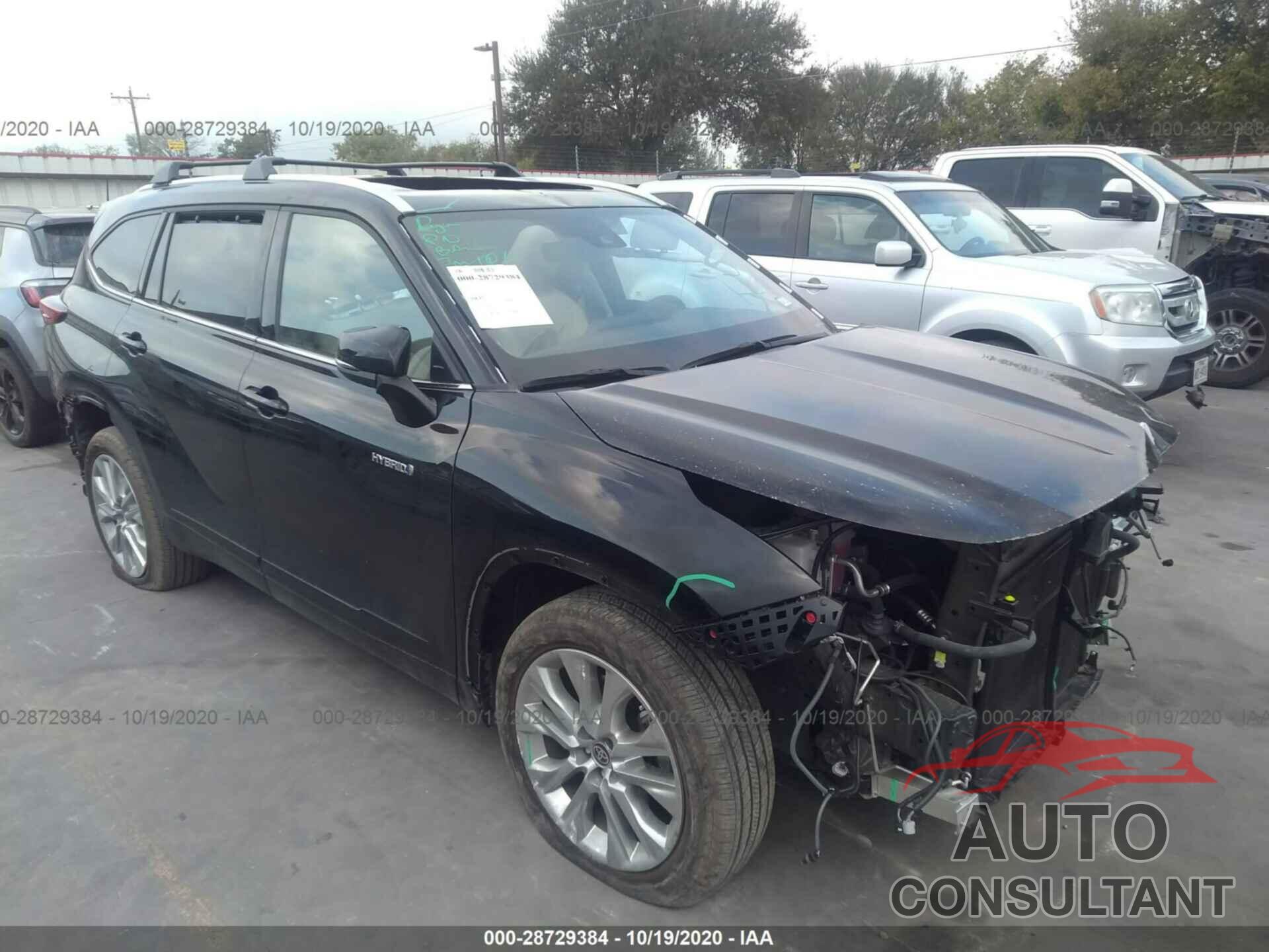 TOYOTA HIGHLANDER 2020 - 5TDYARAH8LS000838