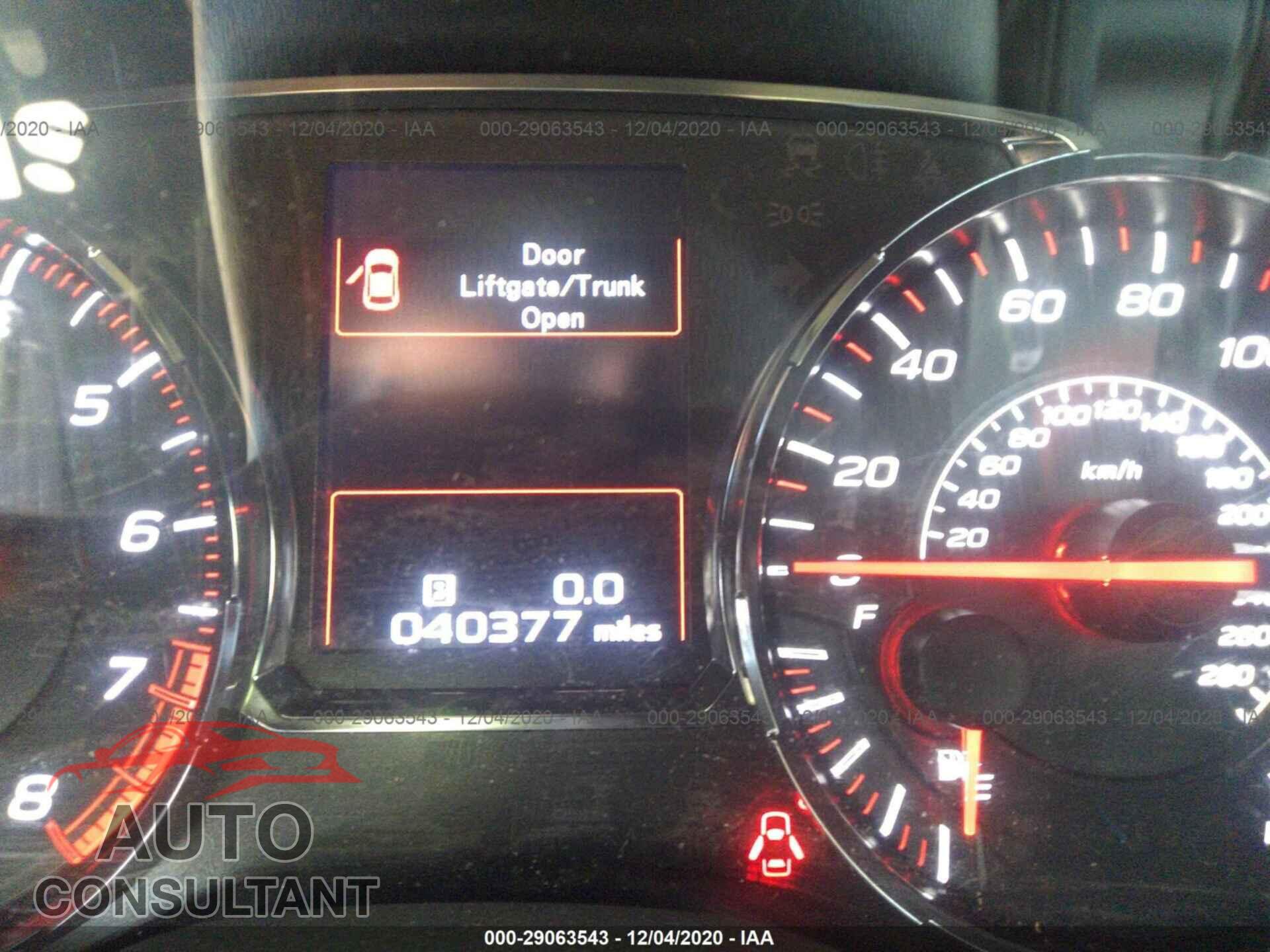 SUBARU WRX 2018 - JF1VA1C67J9815159