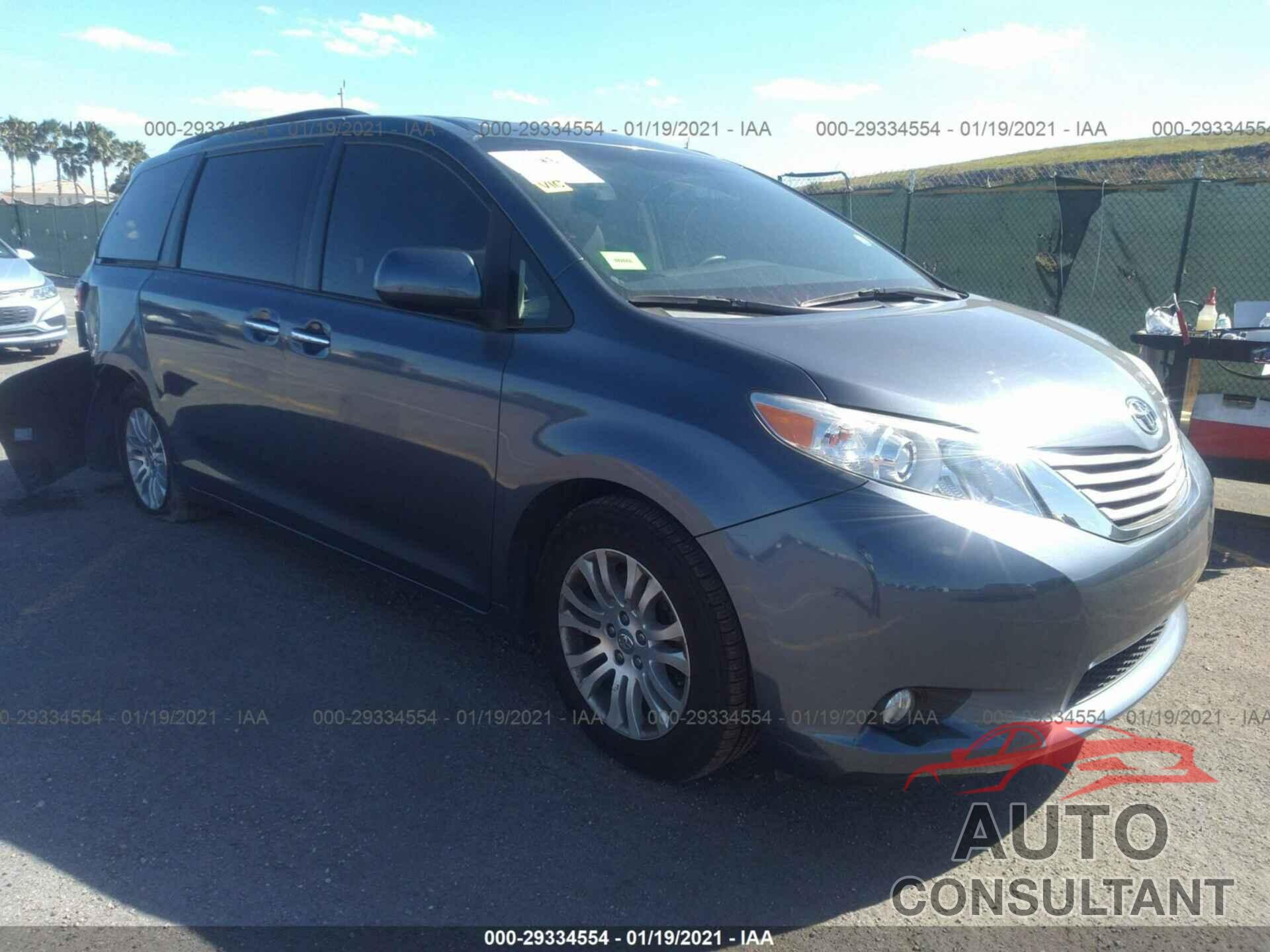 TOYOTA SIENNA 2016 - 5TDYK3DC5GS707086