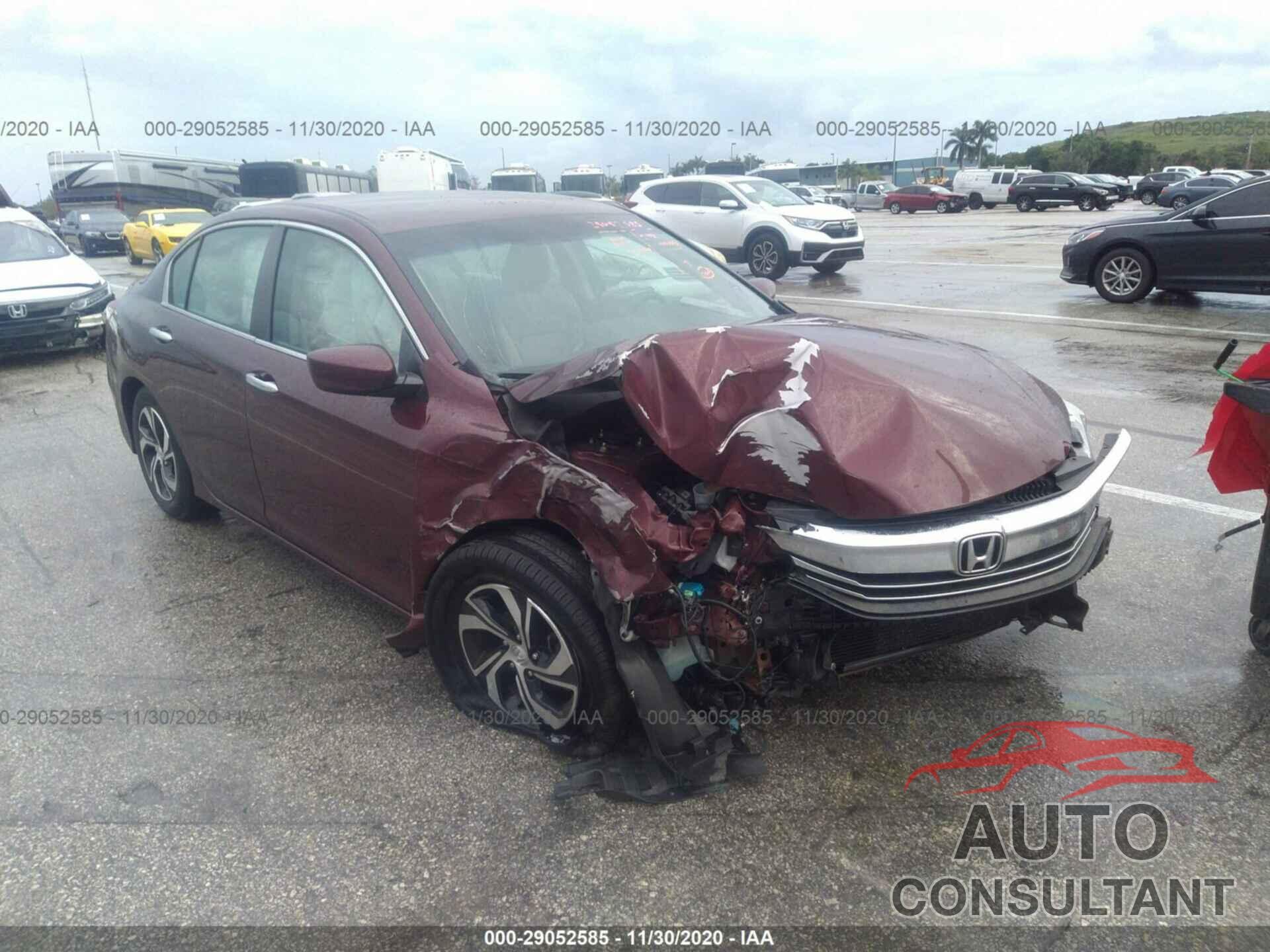 HONDA ACCORD SEDAN 2016 - 1HGCR2F38GA098295