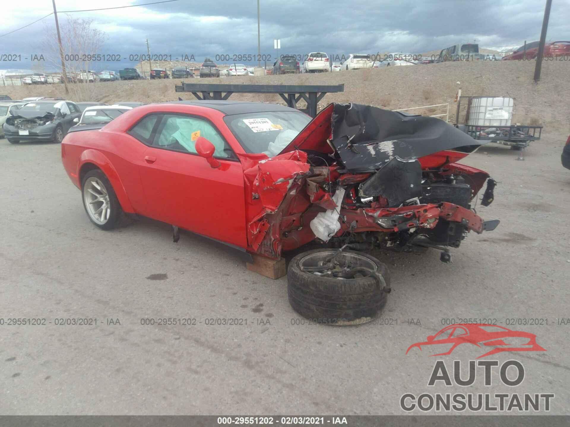 DODGE CHALLENGER 2020 - 2C3CDZFJXLH133892