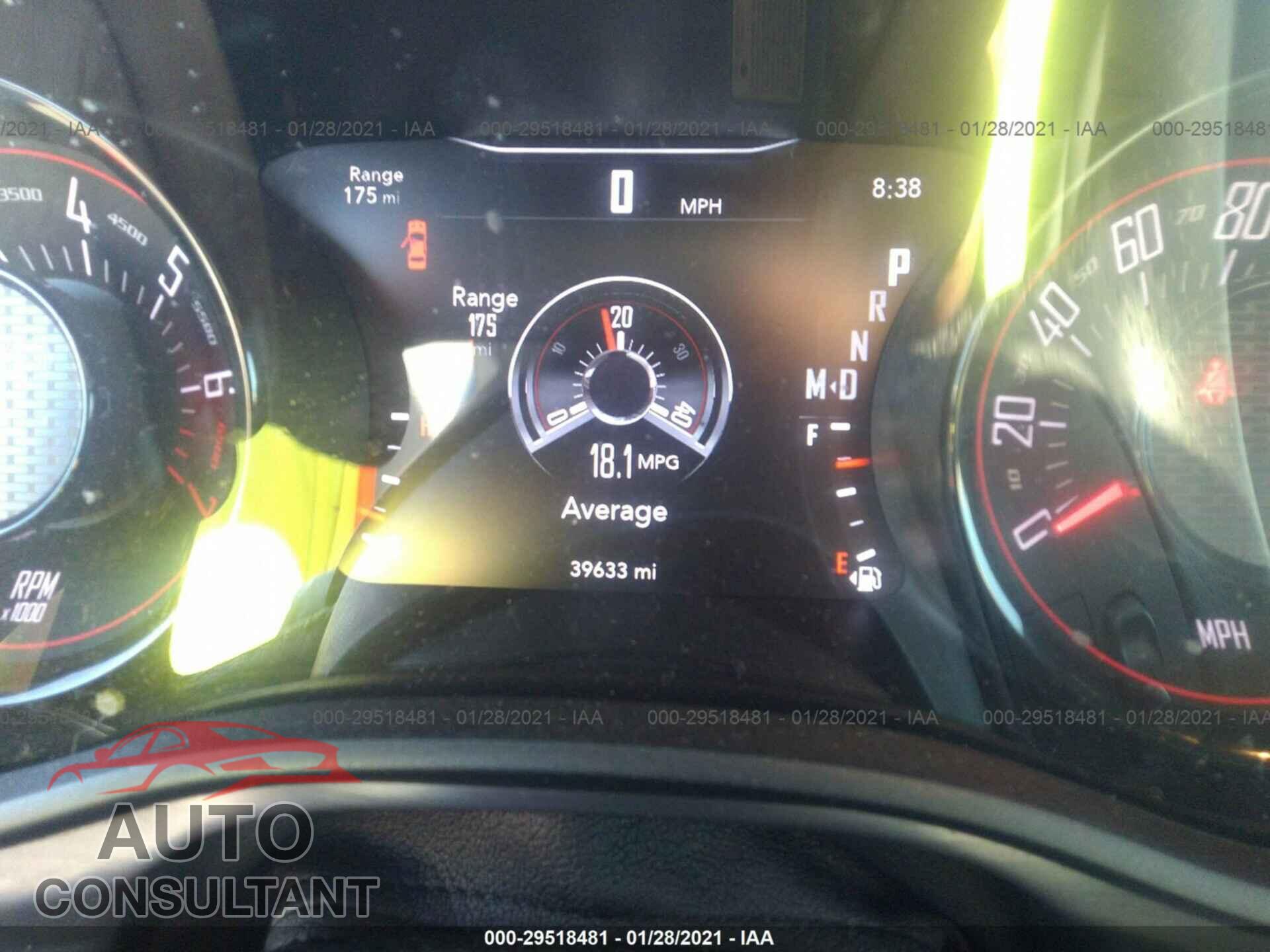 DODGE CHALLENGER 2017 - 2C3CDZAG6HH519101