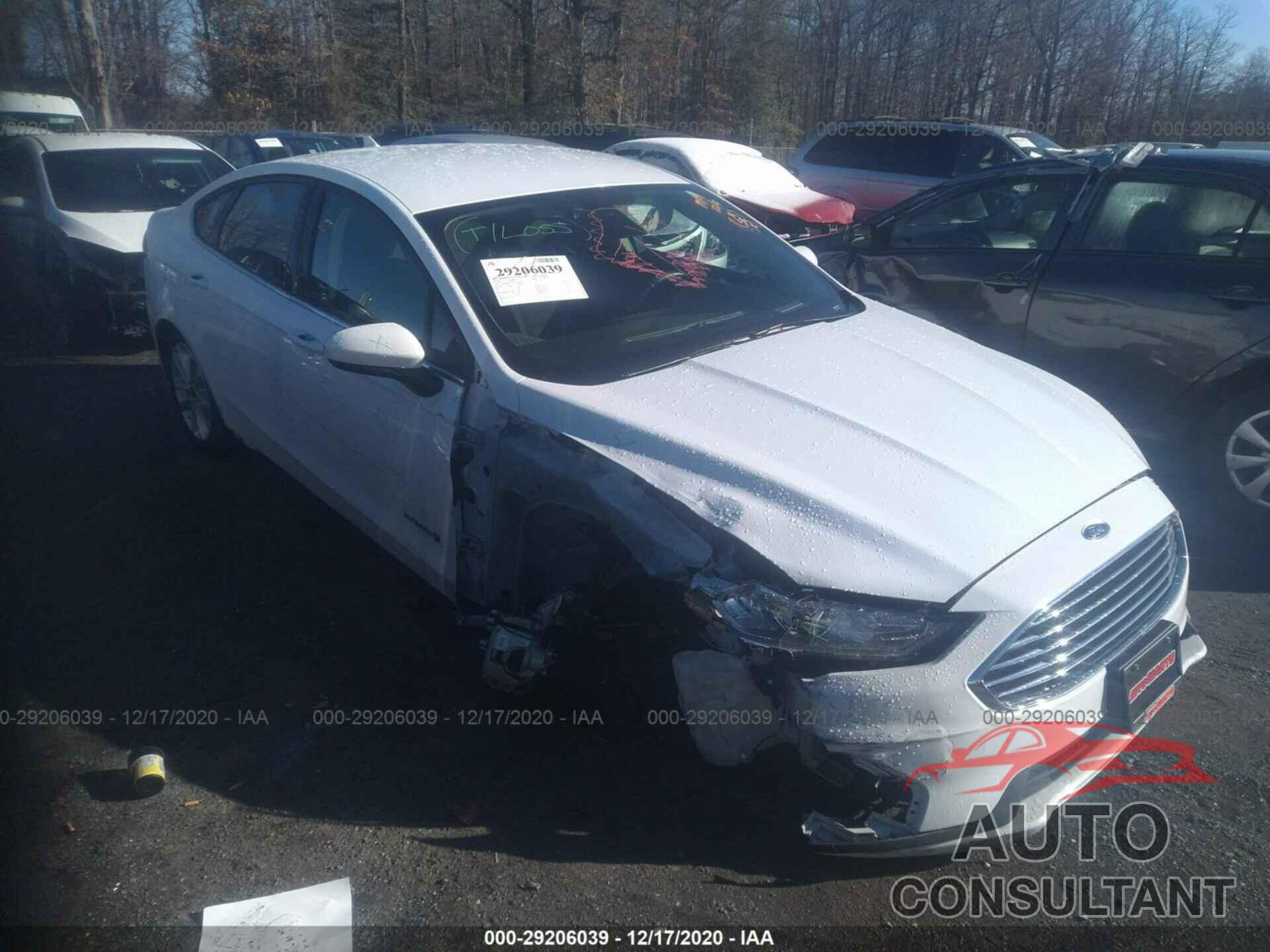 FORD FUSION HYBRID 2019 - 3FA6P0LU3KR257778