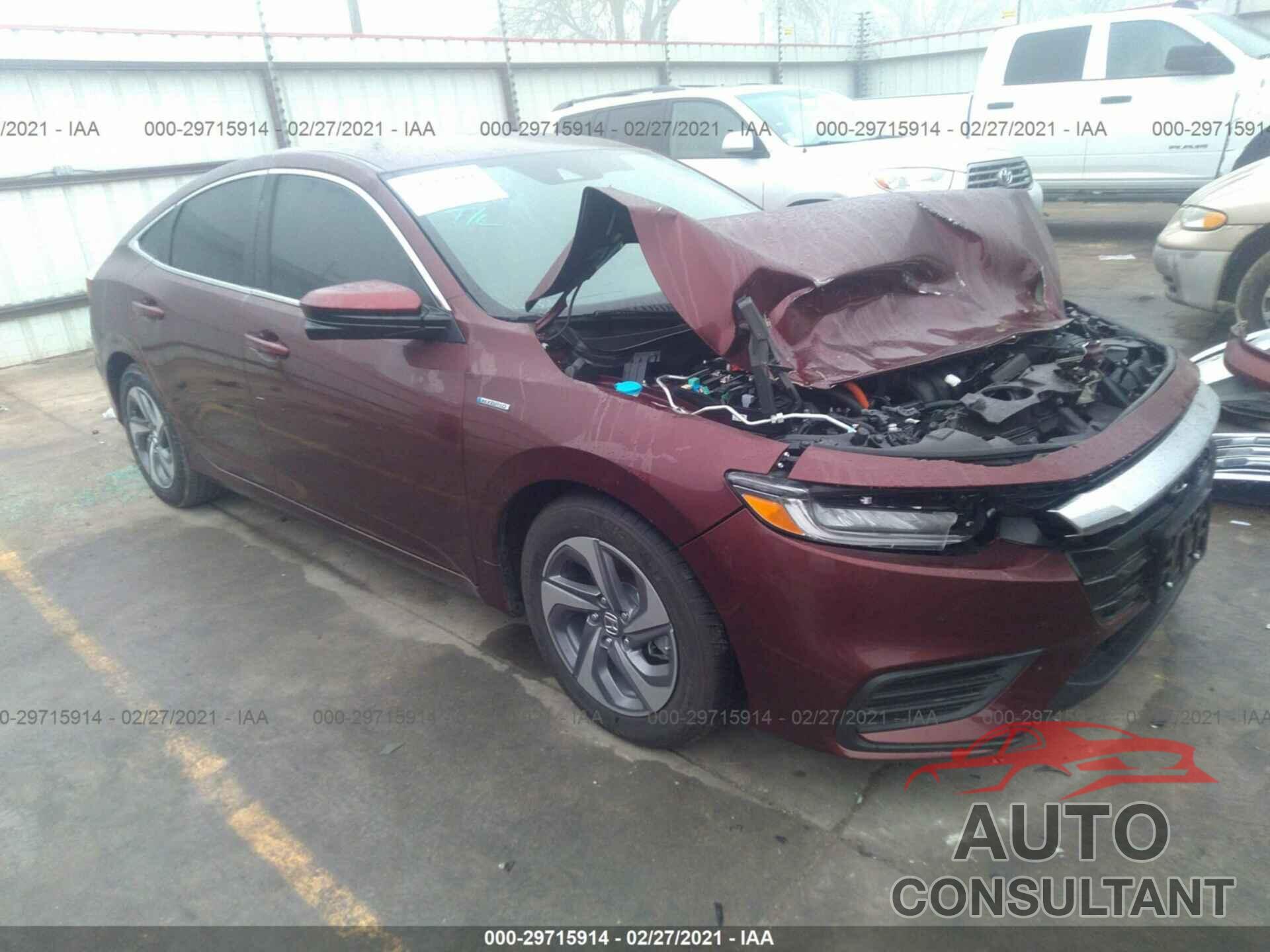 HONDA INSIGHT 2020 - 19XZE4F58LE008801