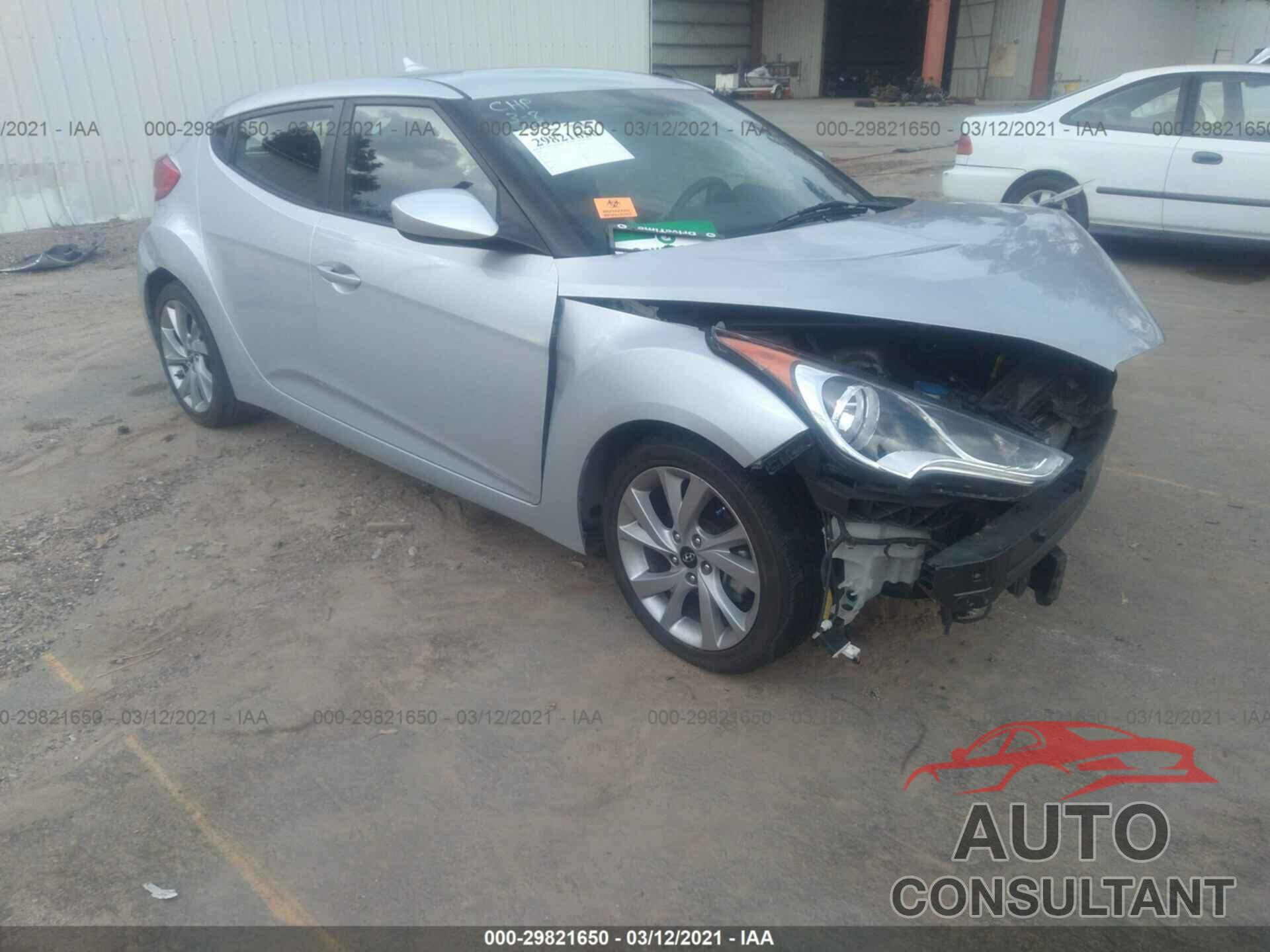 HYUNDAI VELOSTER 2016 - KMHTC6AD1GU257417