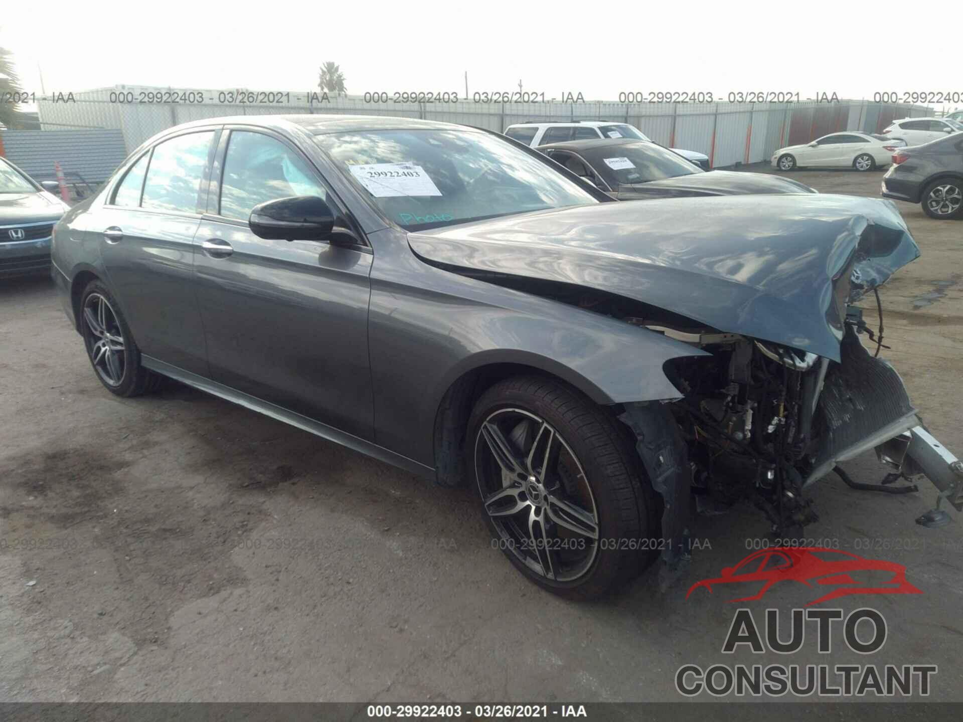 MERCEDES-BENZ E-CLASS 2020 - WDDZF8DB1LA714529