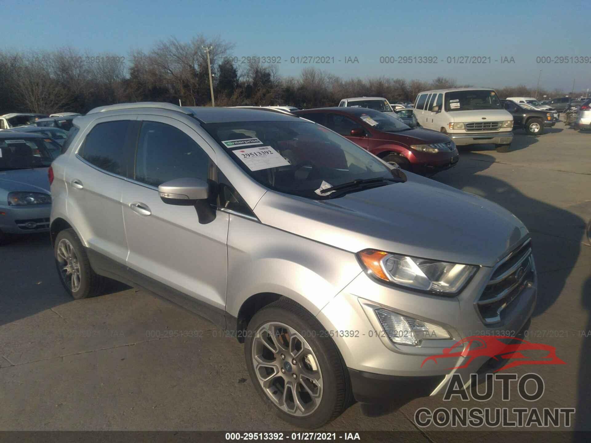 FORD ECOSPORT 2020 - MAJ3S2KE9LC350053