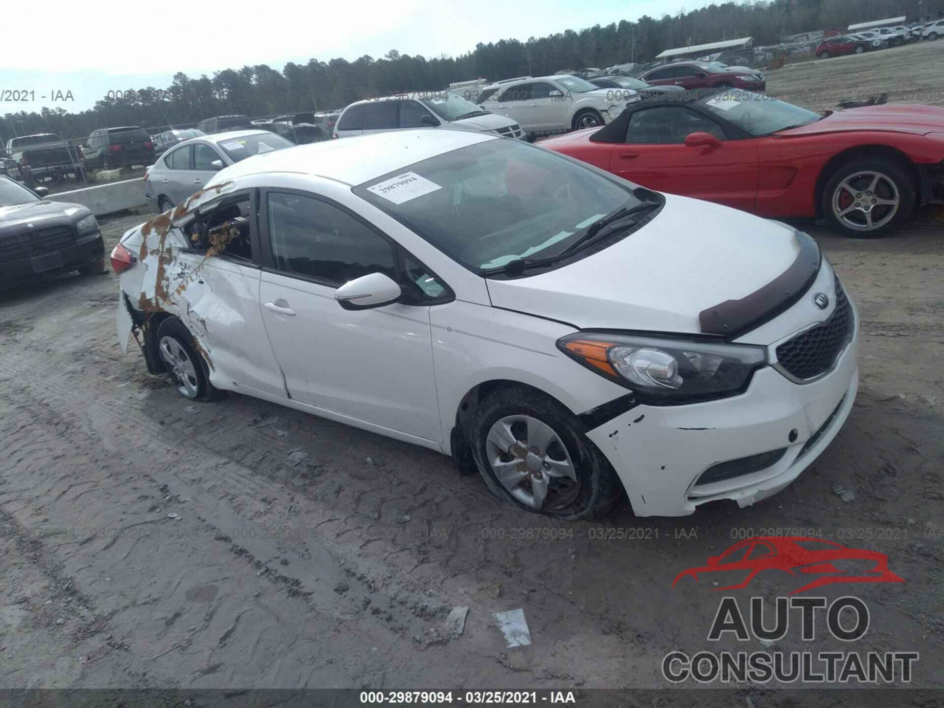 KIA FORTE 2016 - KNAFX4A67G5515054