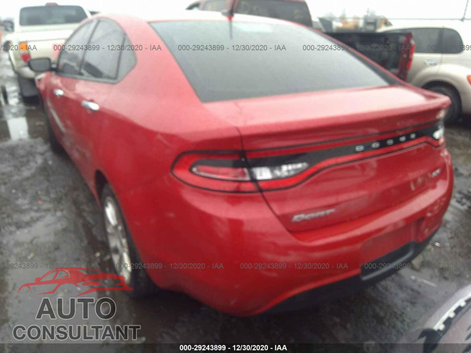 DODGE DART 2016 - 1C3CDFFA4GD817063