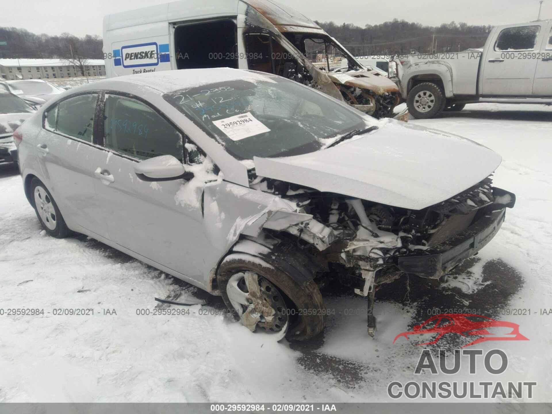 KIA FORTE 2018 - 3KPFL4A70JE218484