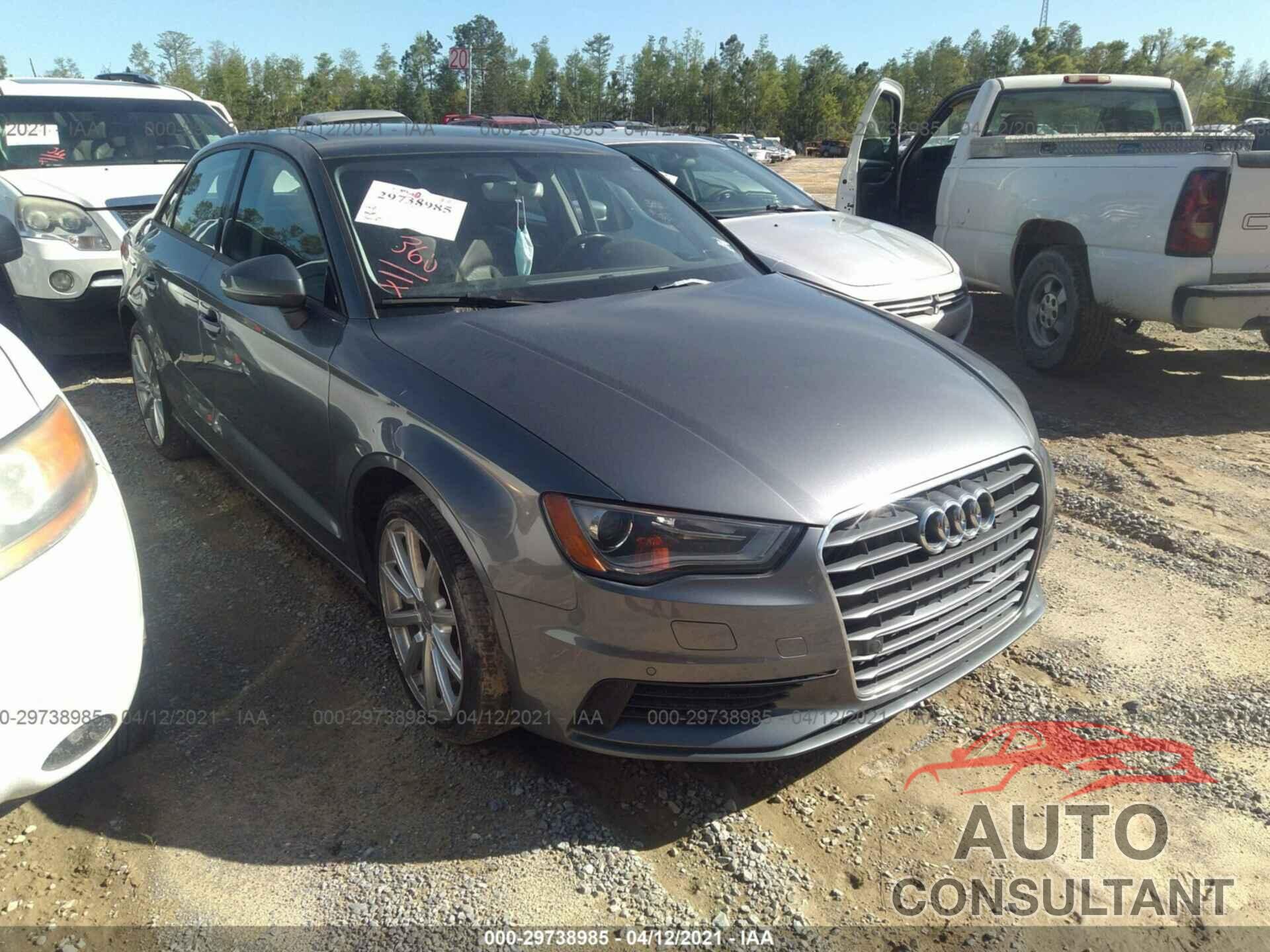 AUDI A3 2016 - WAUA7GFF2G1009949