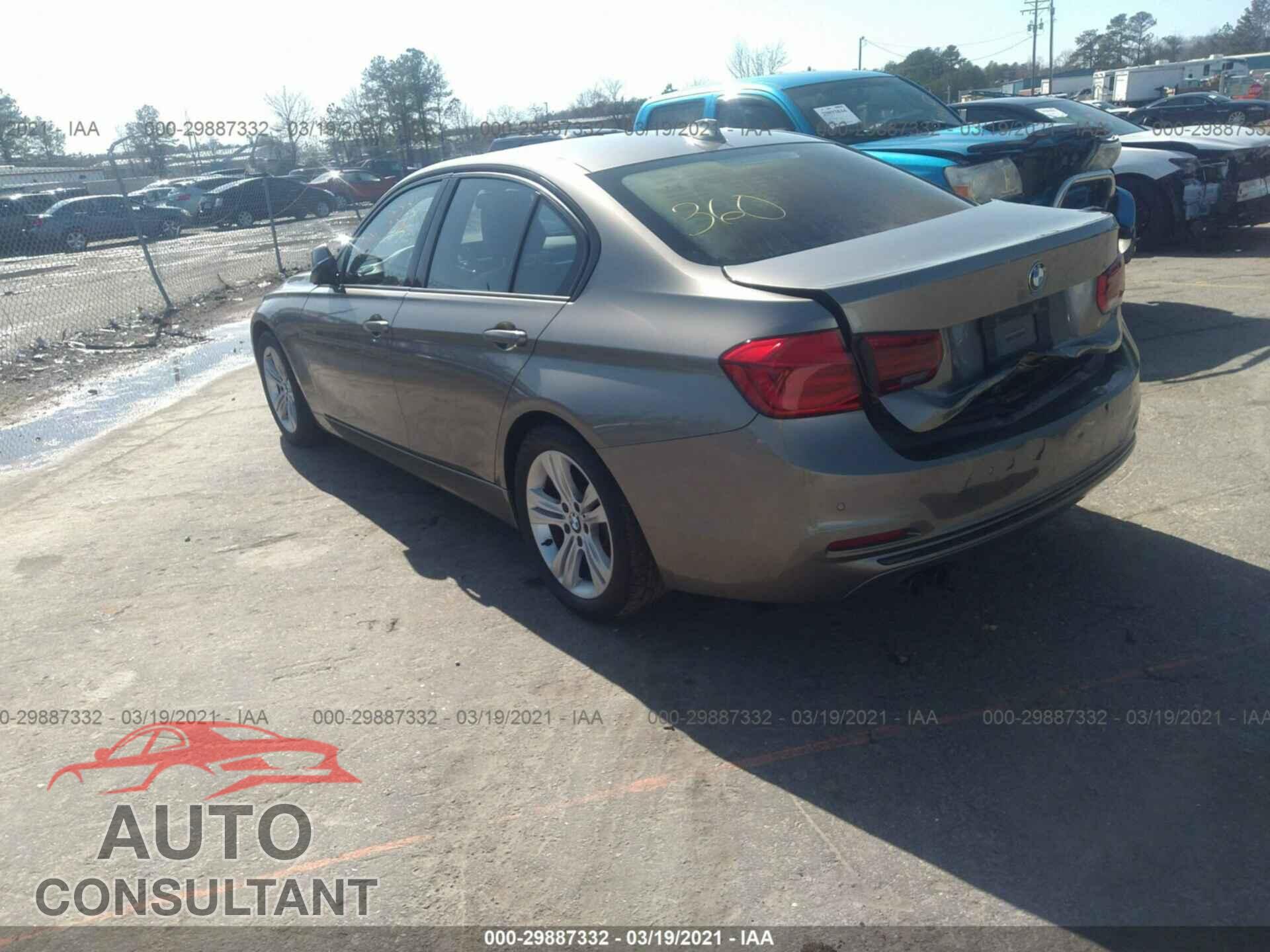 BMW 3 SERIES 2016 - WBA8E3G57GNU00977