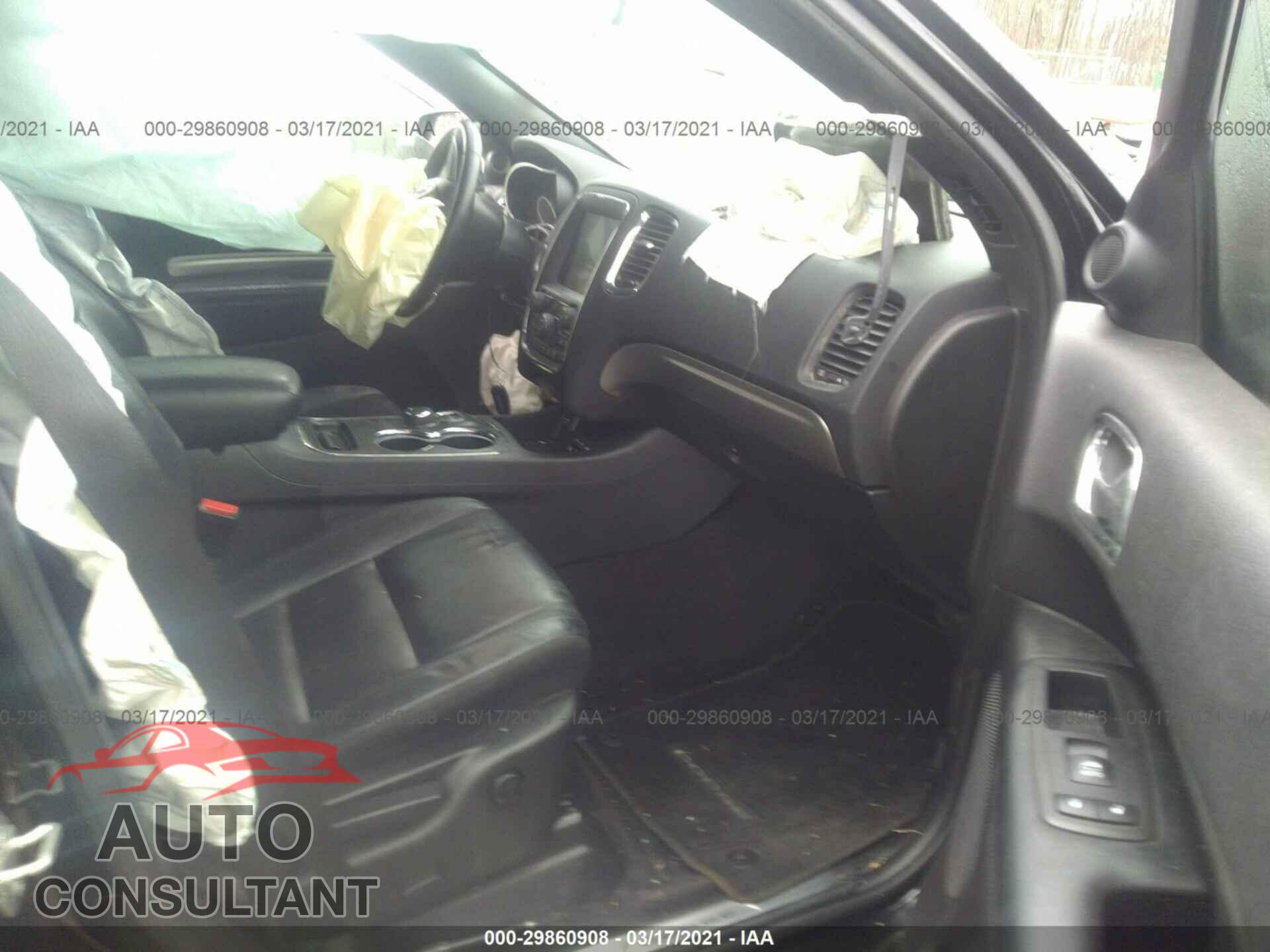 DODGE DURANGO 2017 - 1C4RDJDG7HC814567
