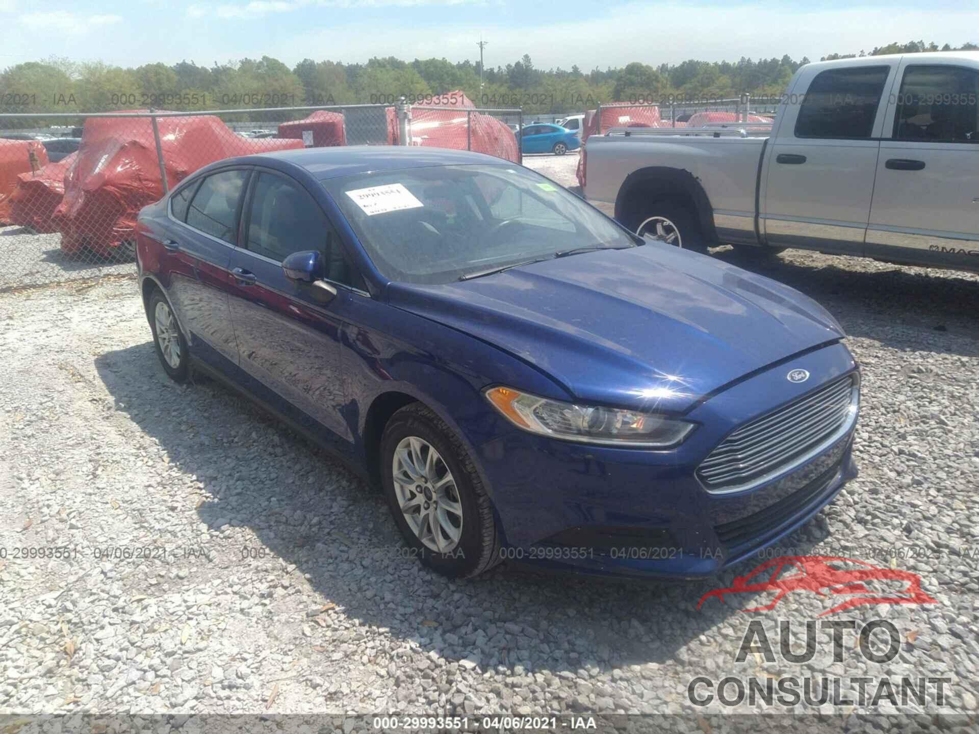 FORD FUSION 2016 - 3FA6P0G77GR398042