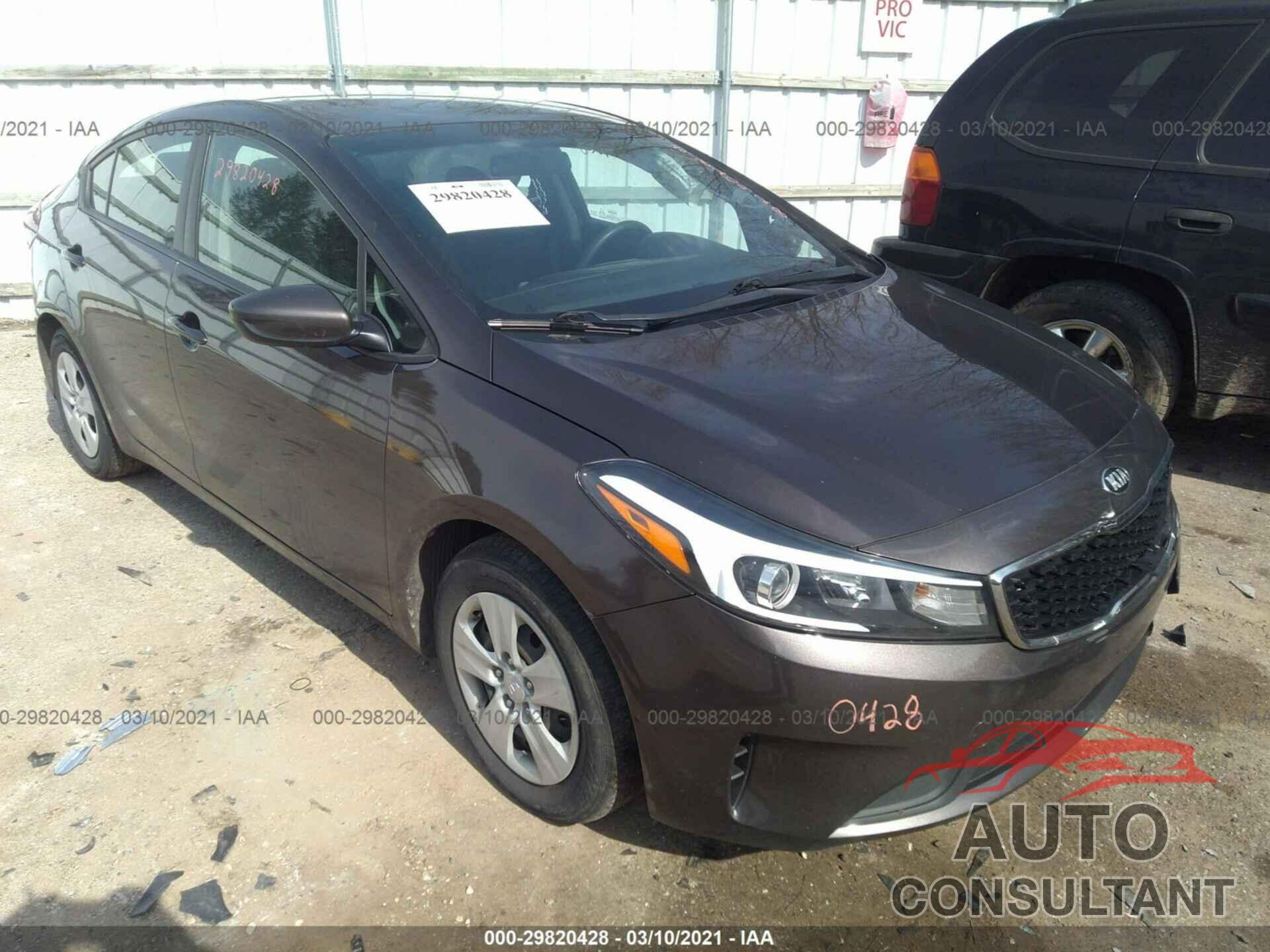 KIA FORTE 2018 - 3KPFK4A77JE171425