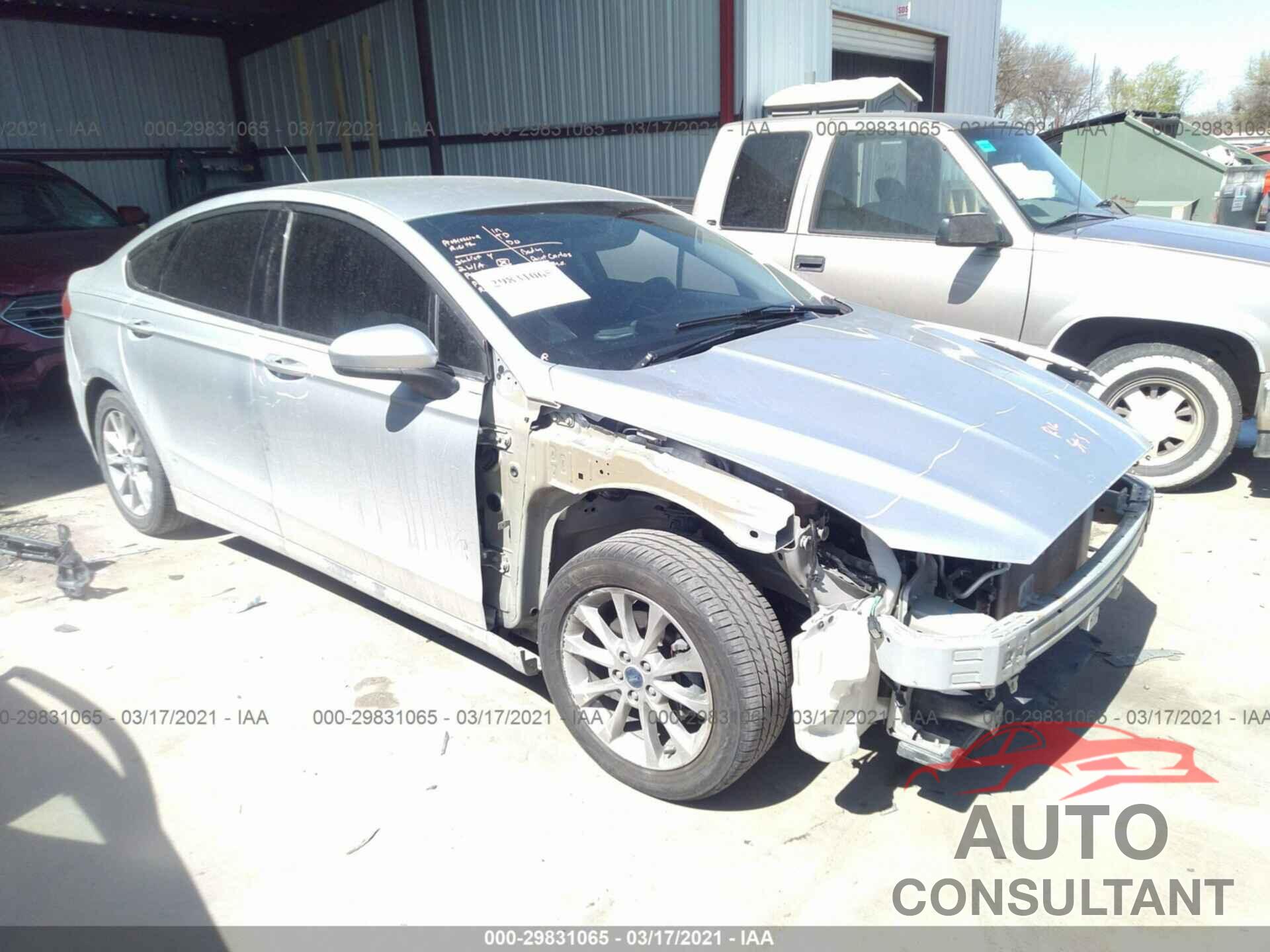 FORD FUSION 2017 - 3FA6P0H7XHR151663