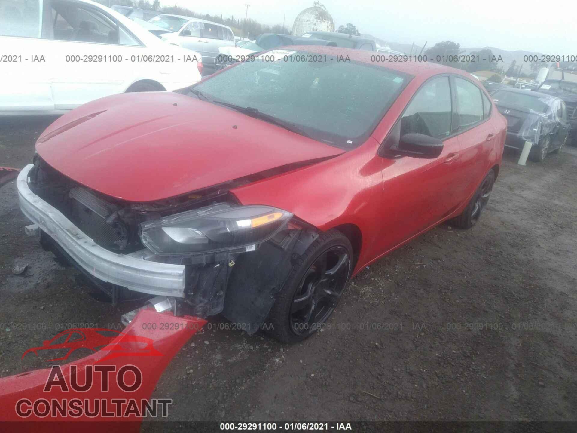 DODGE DART 2016 - 1C3CDFBB3GD515925