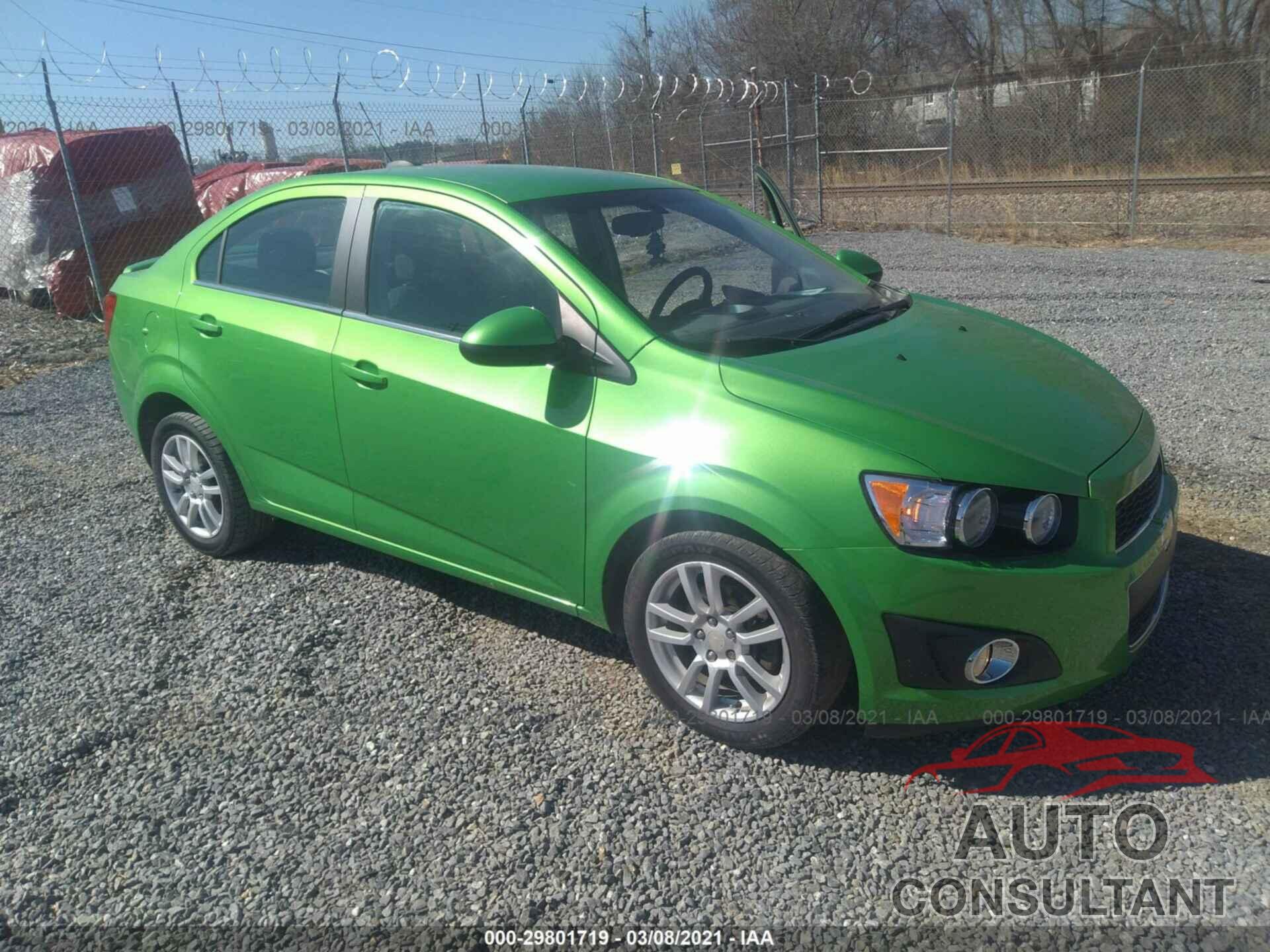 CHEVROLET SONIC 2016 - 1G1JC5SHXG4161723