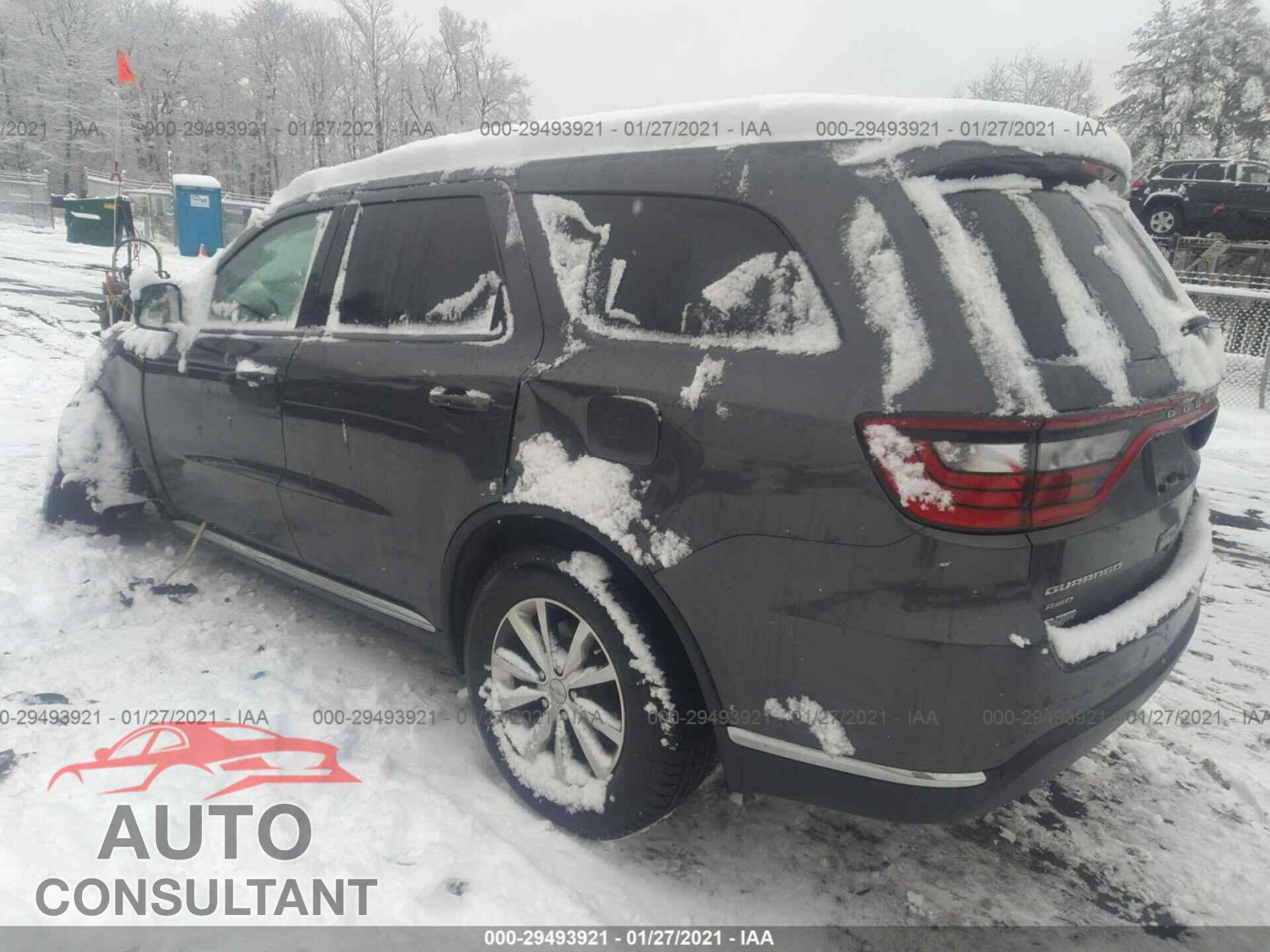 DODGE DURANGO 2016 - 1C4RDJDG2GC433157