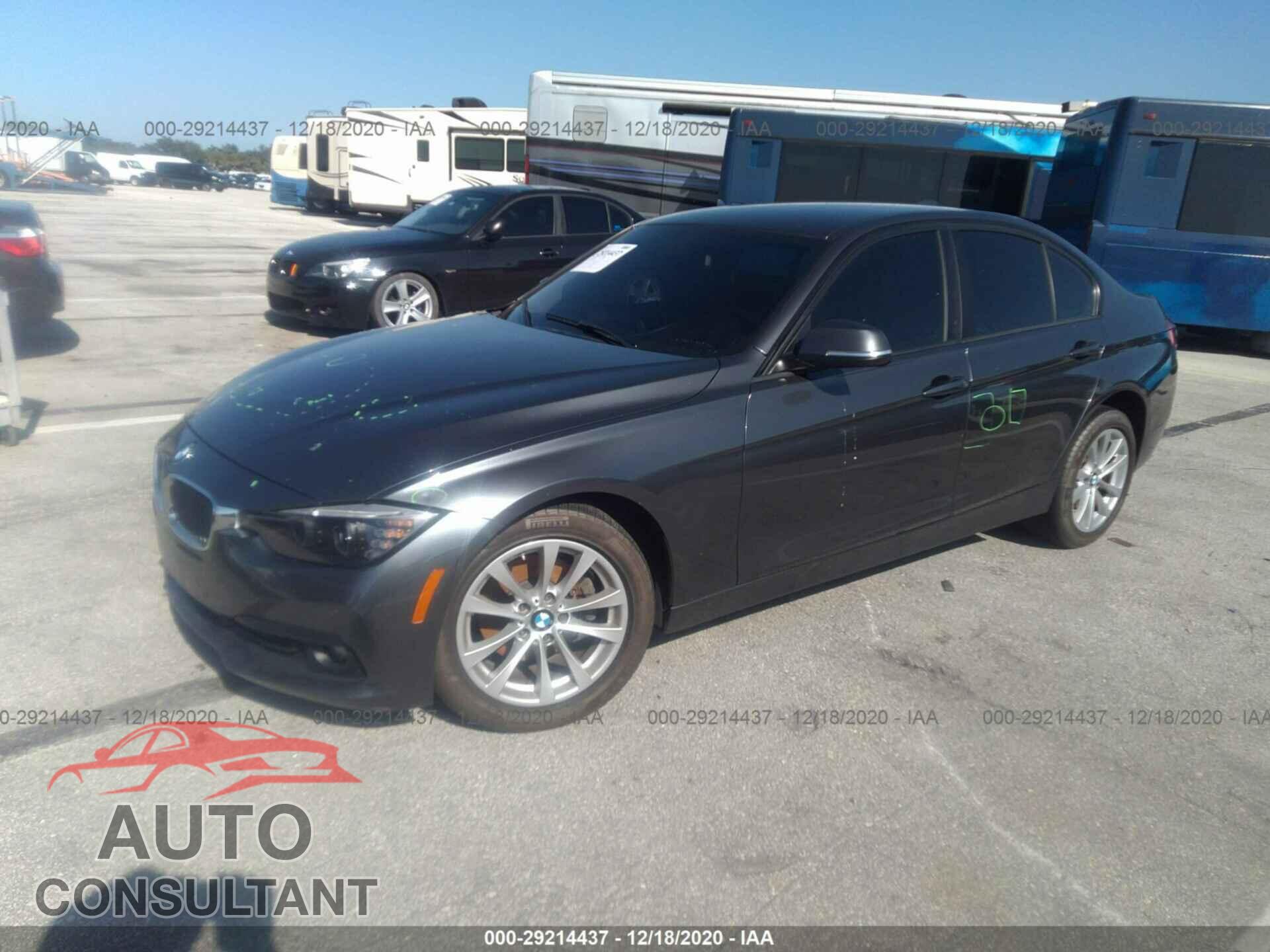 BMW 3 SERIES 2016 - WBA8E5G58GNU21316