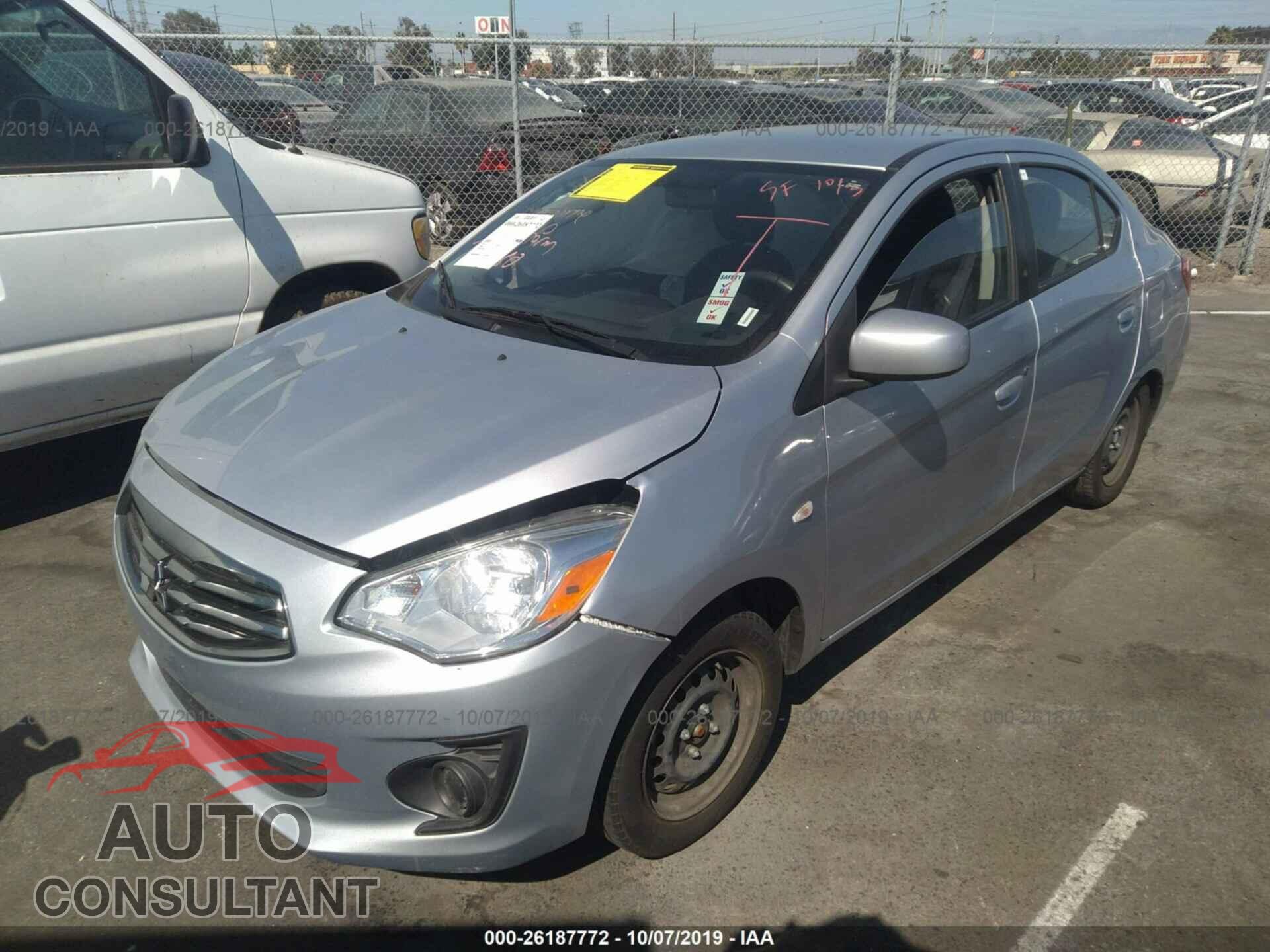 MITSUBISHI MIRAGE 2017 - ML32F3FJ1HHF17335