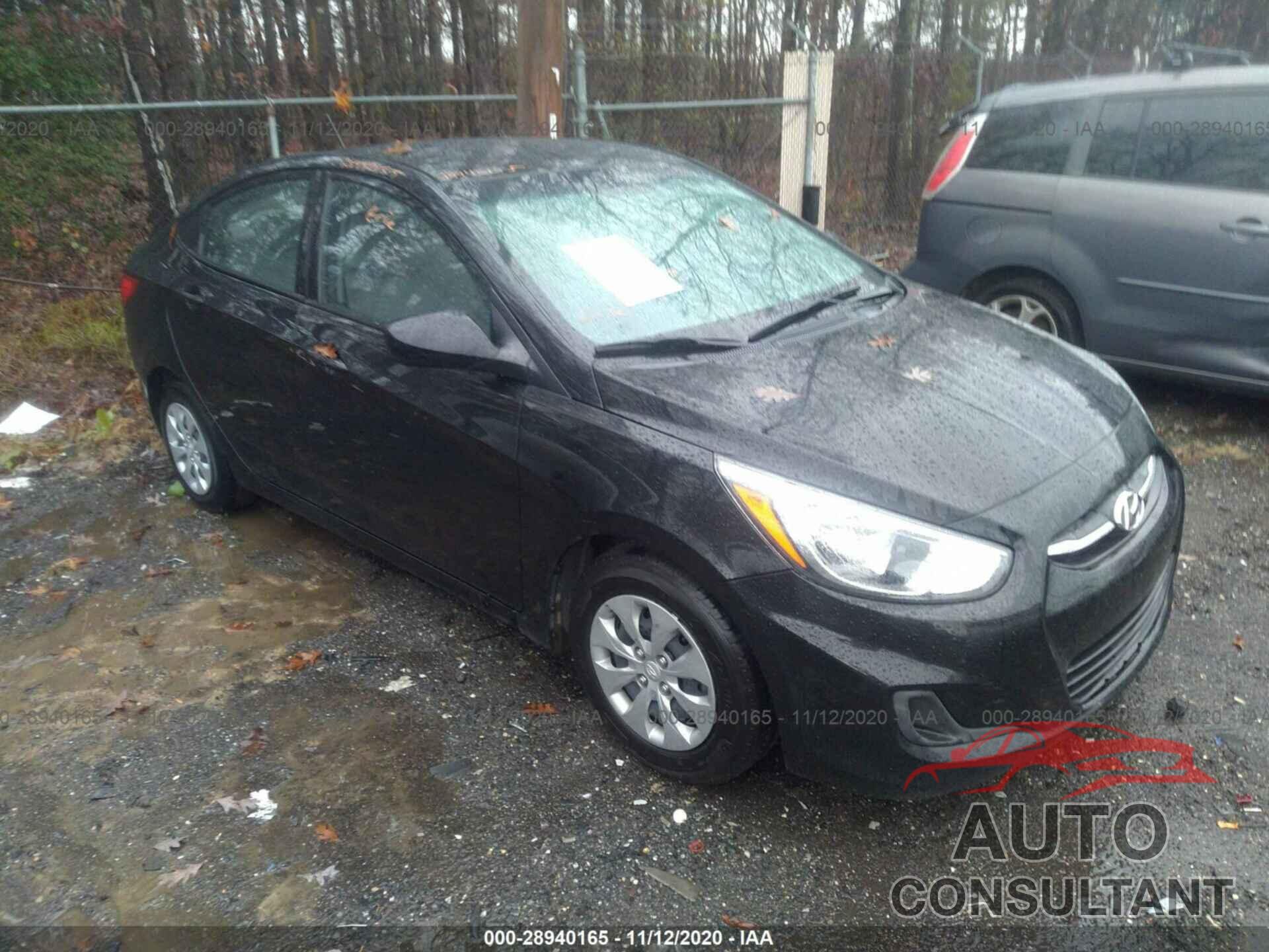 HYUNDAI ACCENT 2016 - KMHCT4AE1GU116134