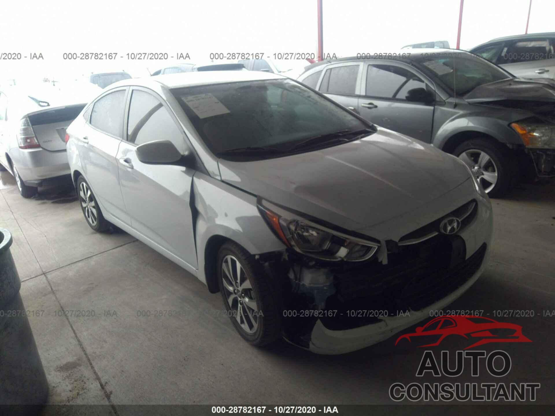HYUNDAI ACCENT 2017 - KMHCT4AE2HU380142