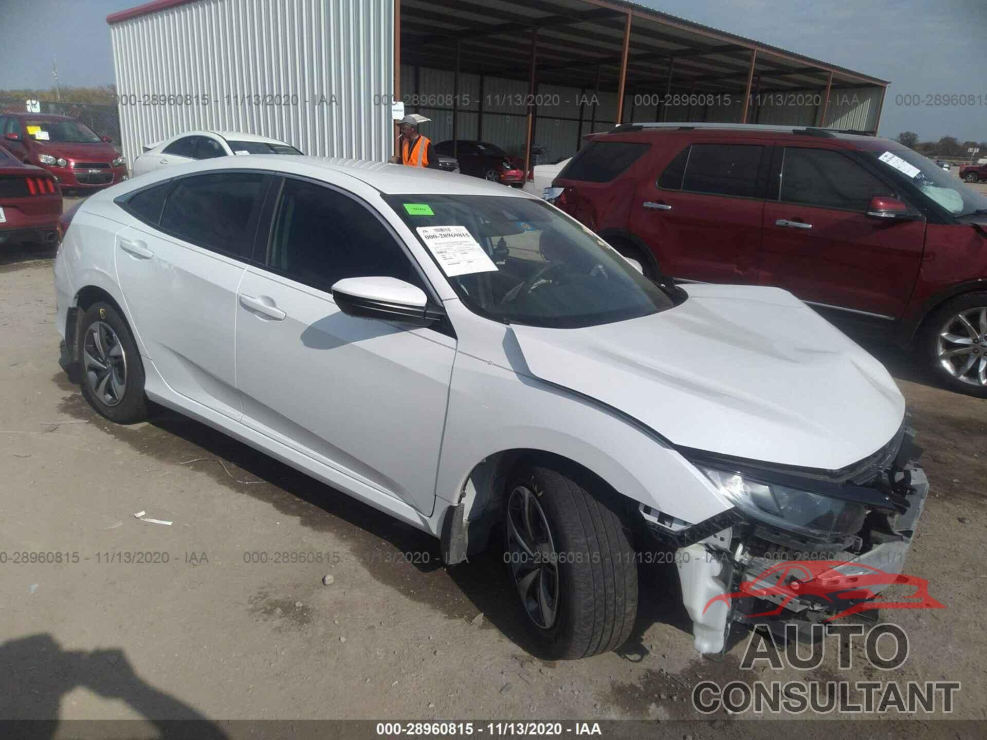 HONDA CIVIC SEDAN 2019 - 19XFC2F66KE004234