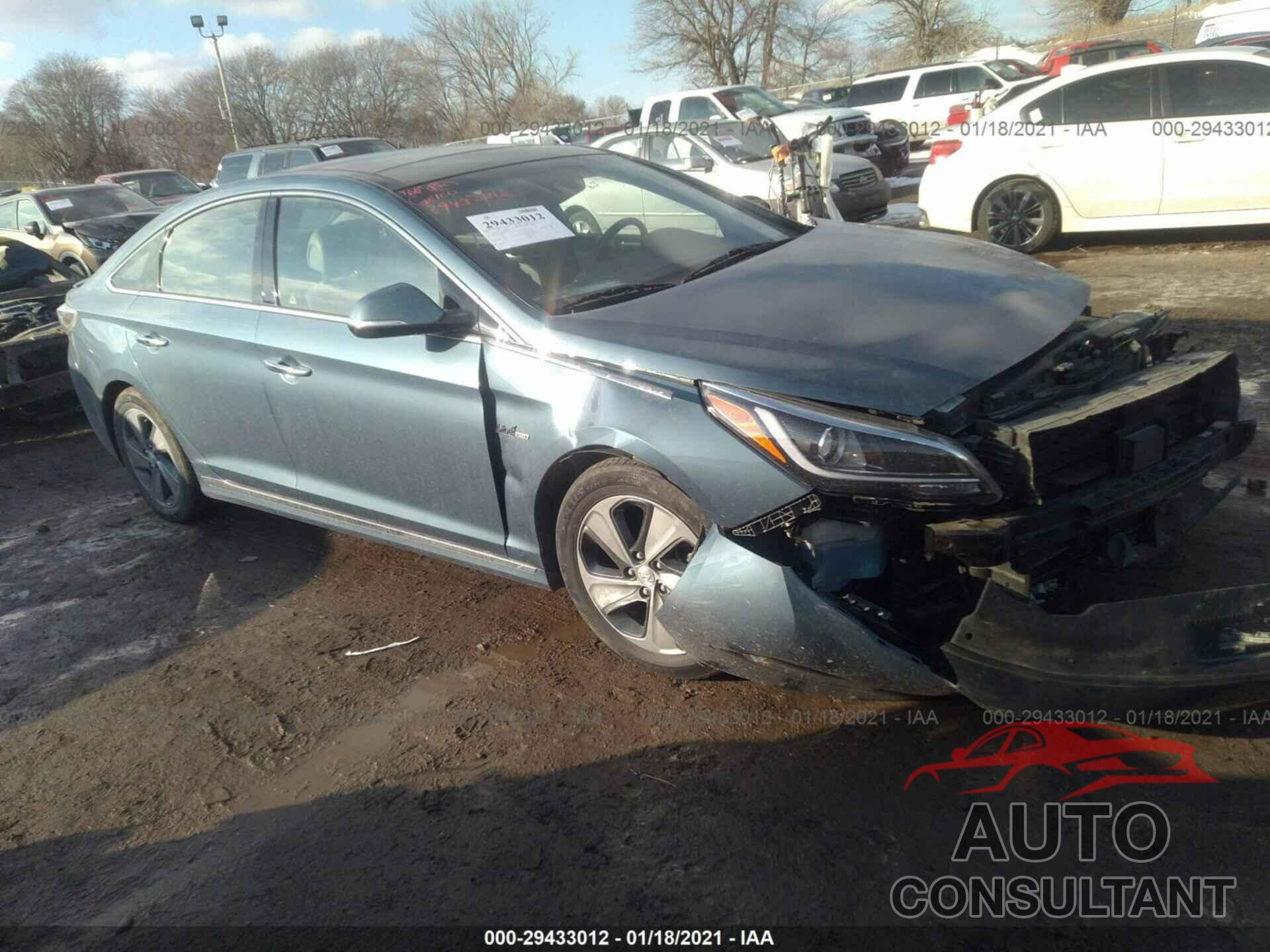 HYUNDAI SONATA HYBRID 2016 - KMHE34L14GA020969