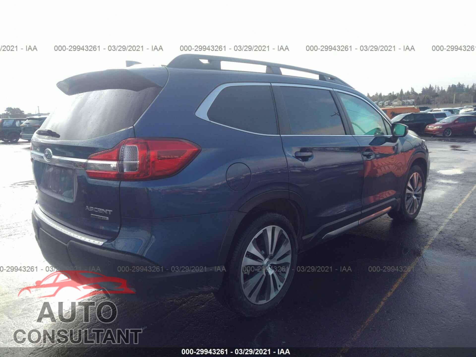 SUBARU ASCENT 2019 - 4S4WMAPD9K3422357