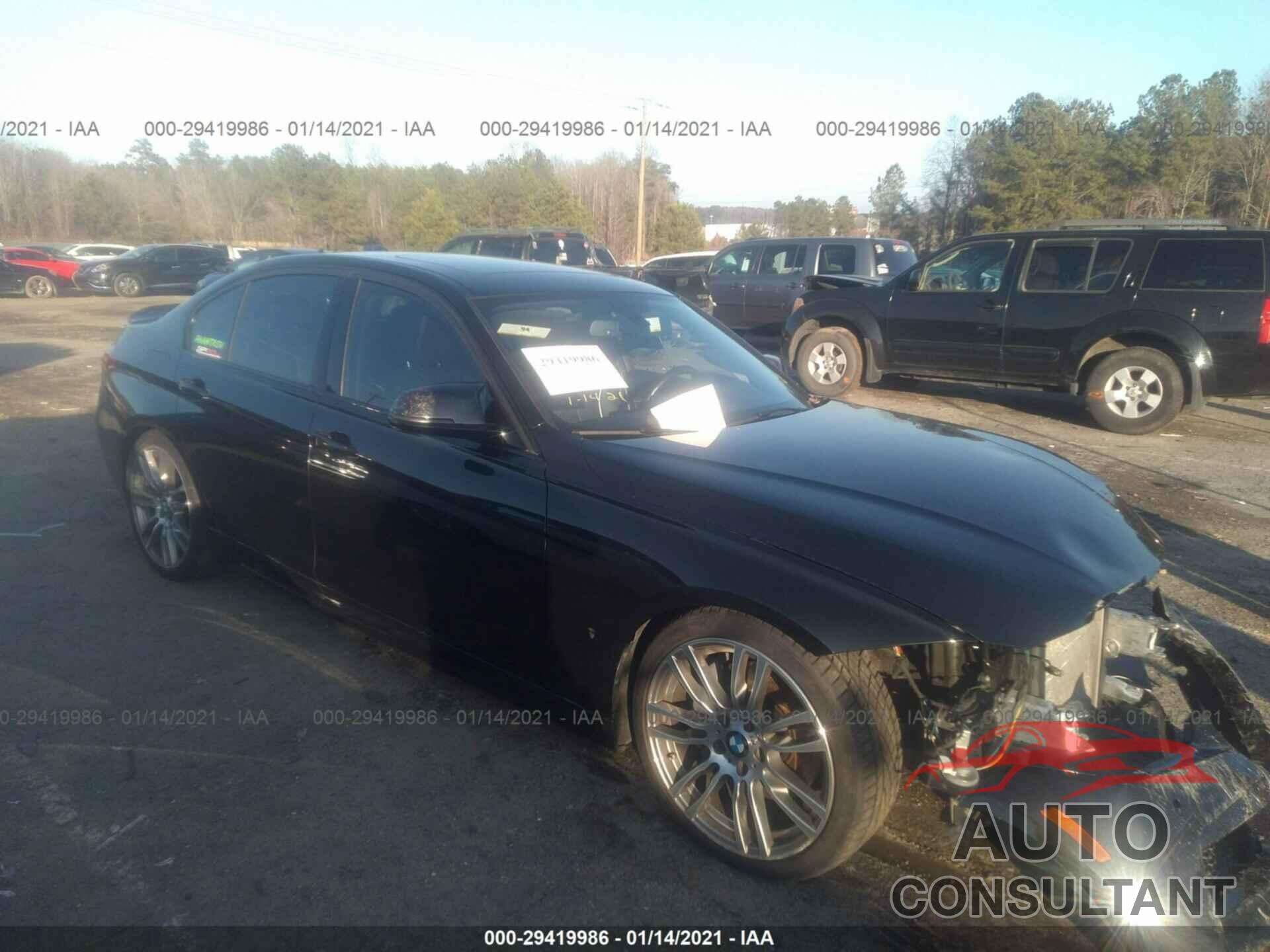 BMW 3 SERIES 2016 - WBA8B3G59GNT92485