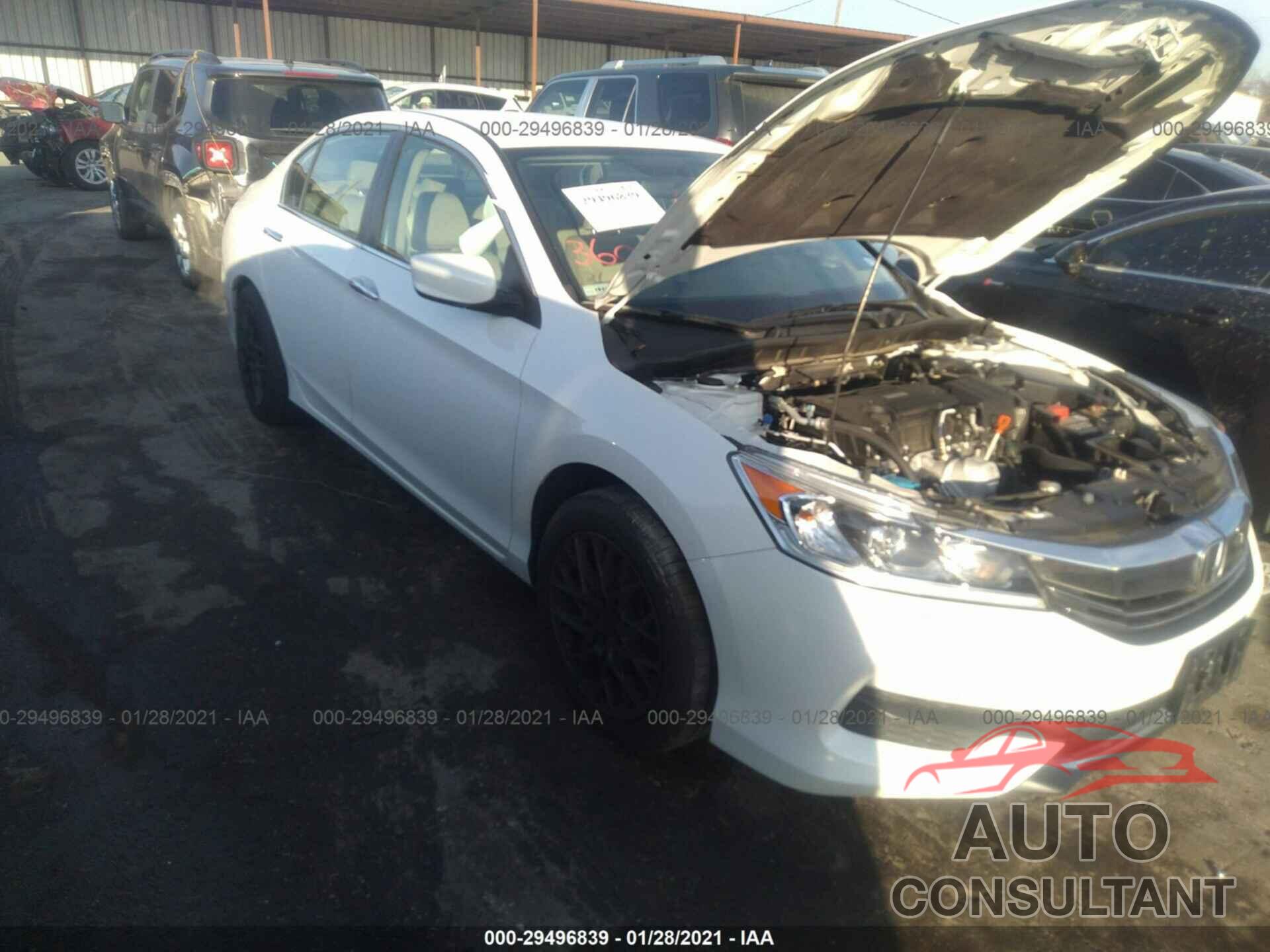 HONDA ACCORD SEDAN 2017 - 1HGCR2F31HA207696